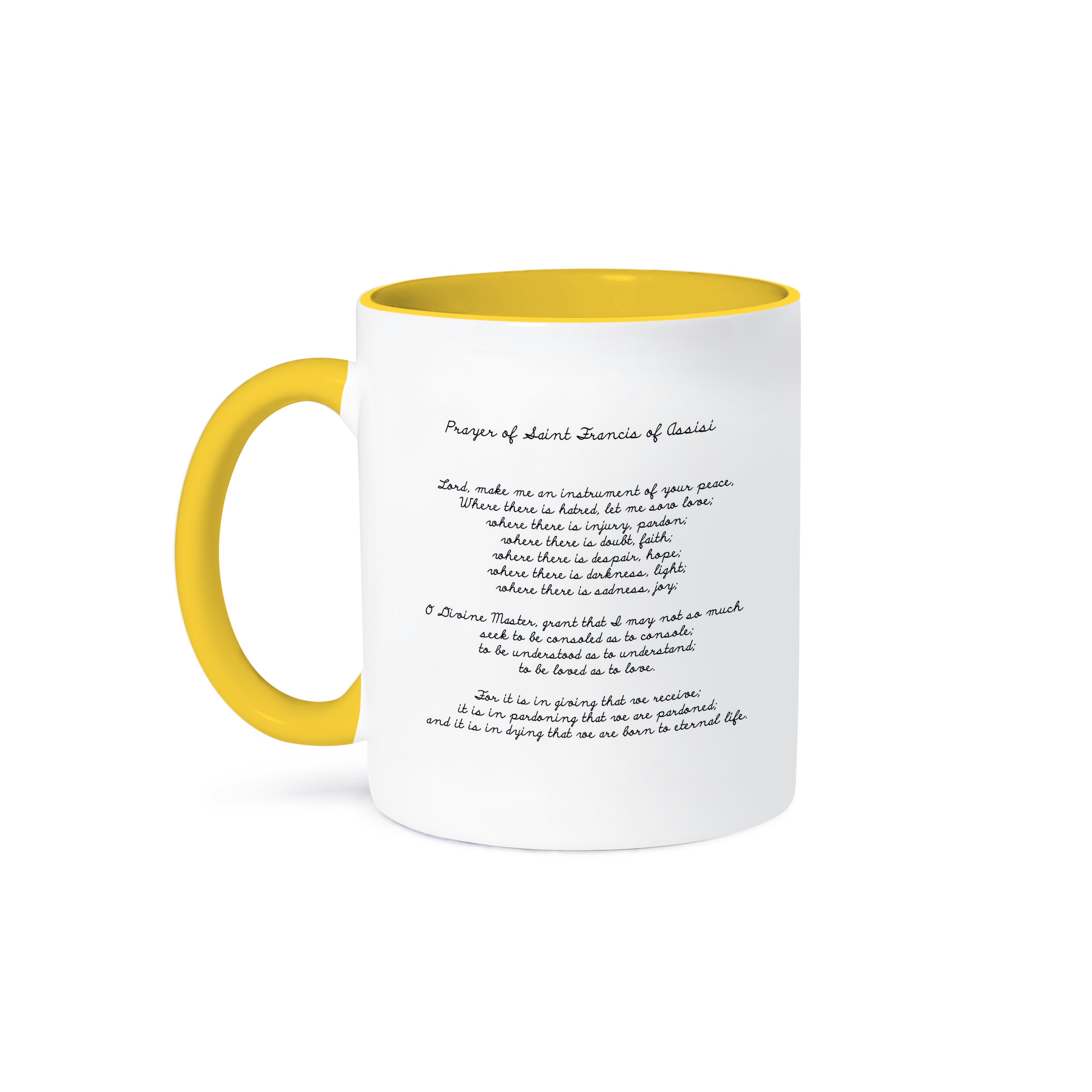 3dRose, Prayer of St. Francis of Assisi - Spirituality - Religion, Mug - Picture 8 of 99