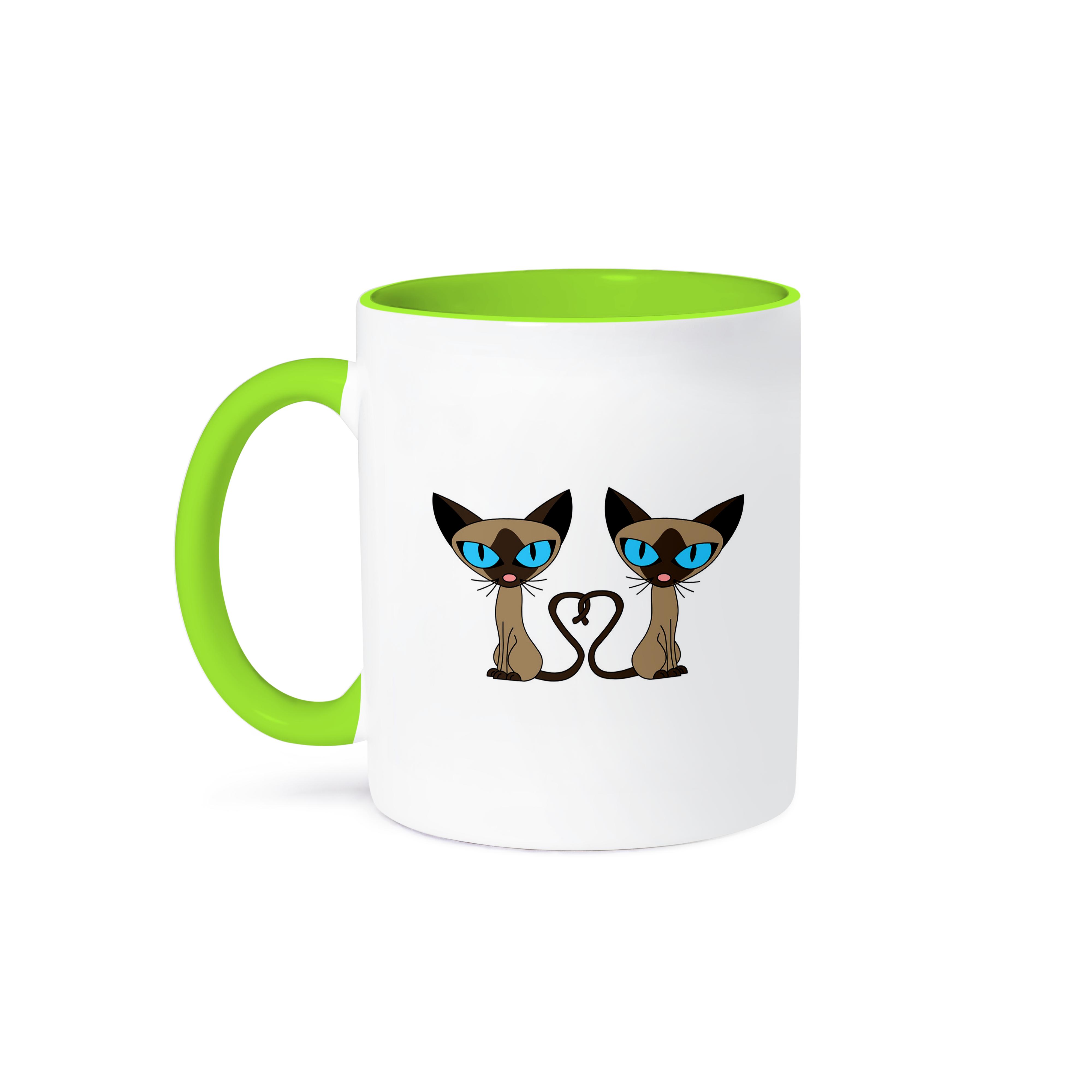 3dRose, Siamkatzenschwanz Herz, Tasse - Bild 36 von 99