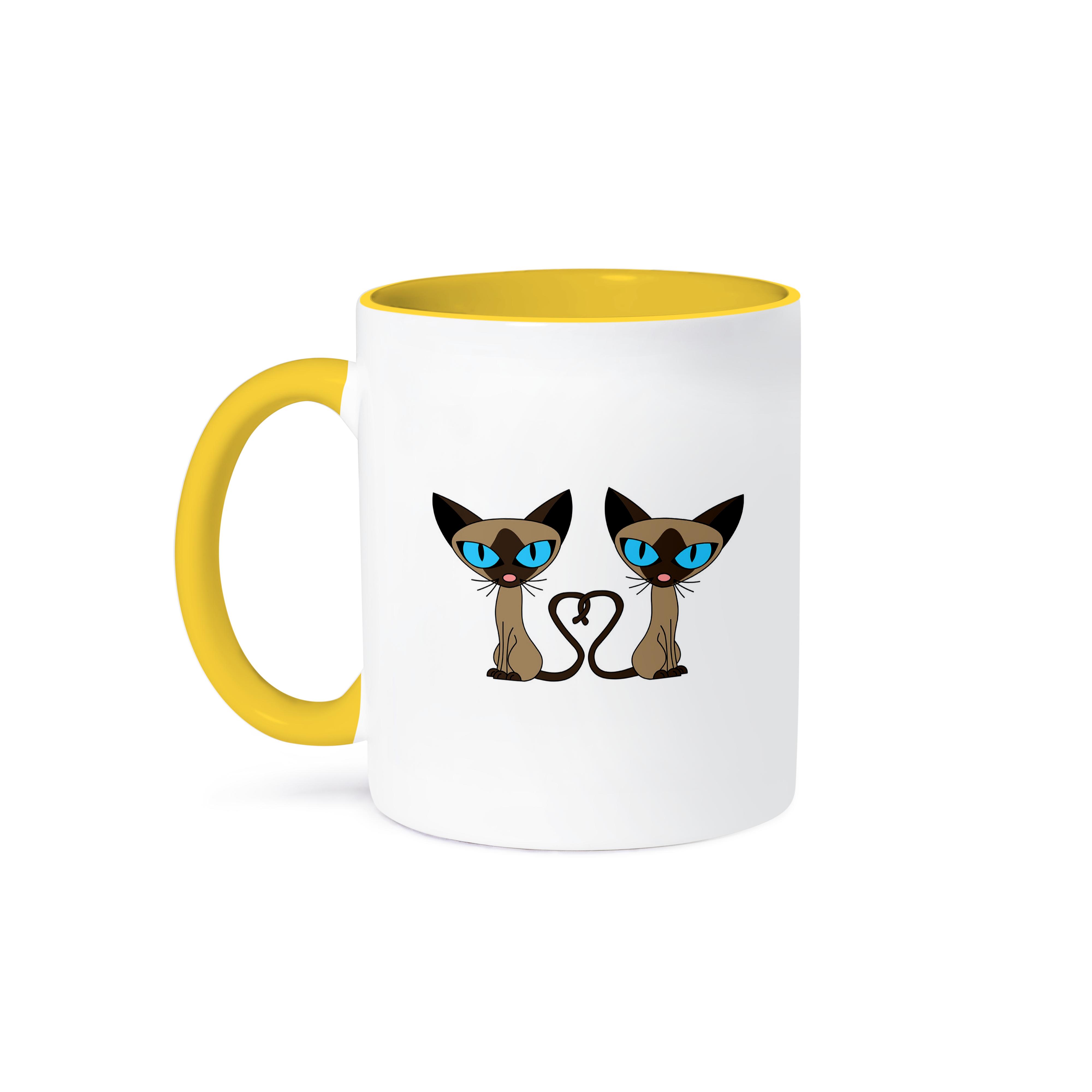 3dRose, Siamkatzenschwanz Herz, Tasse - Bild 8 von 99