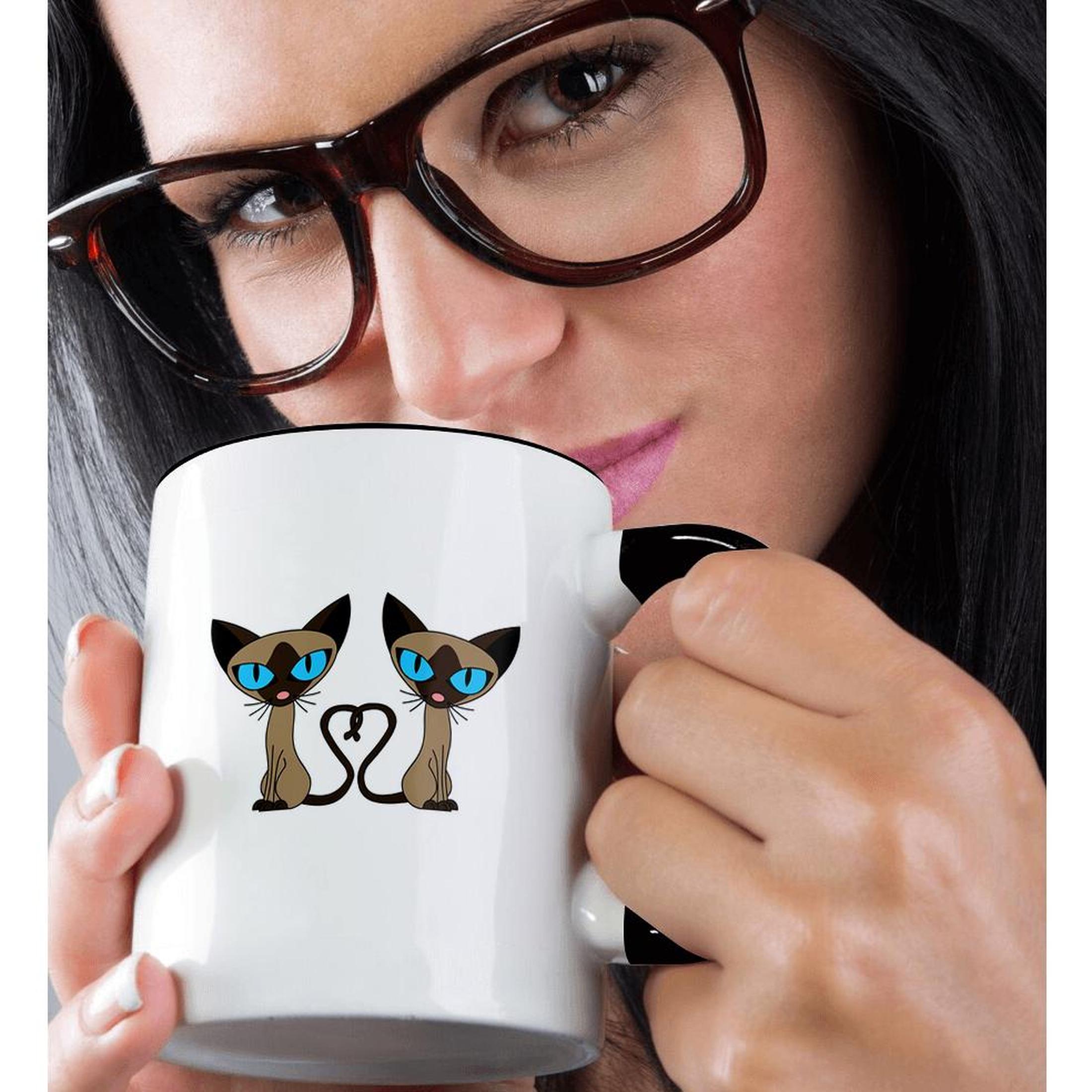 3dRose, Siamkatzenschwanz Herz, Tasse - Bild 23 von 99