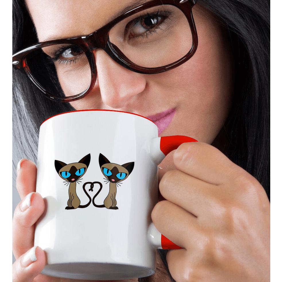3dRose, Siamkatzenschwanz Herz, Tasse - Bild 30 von 99