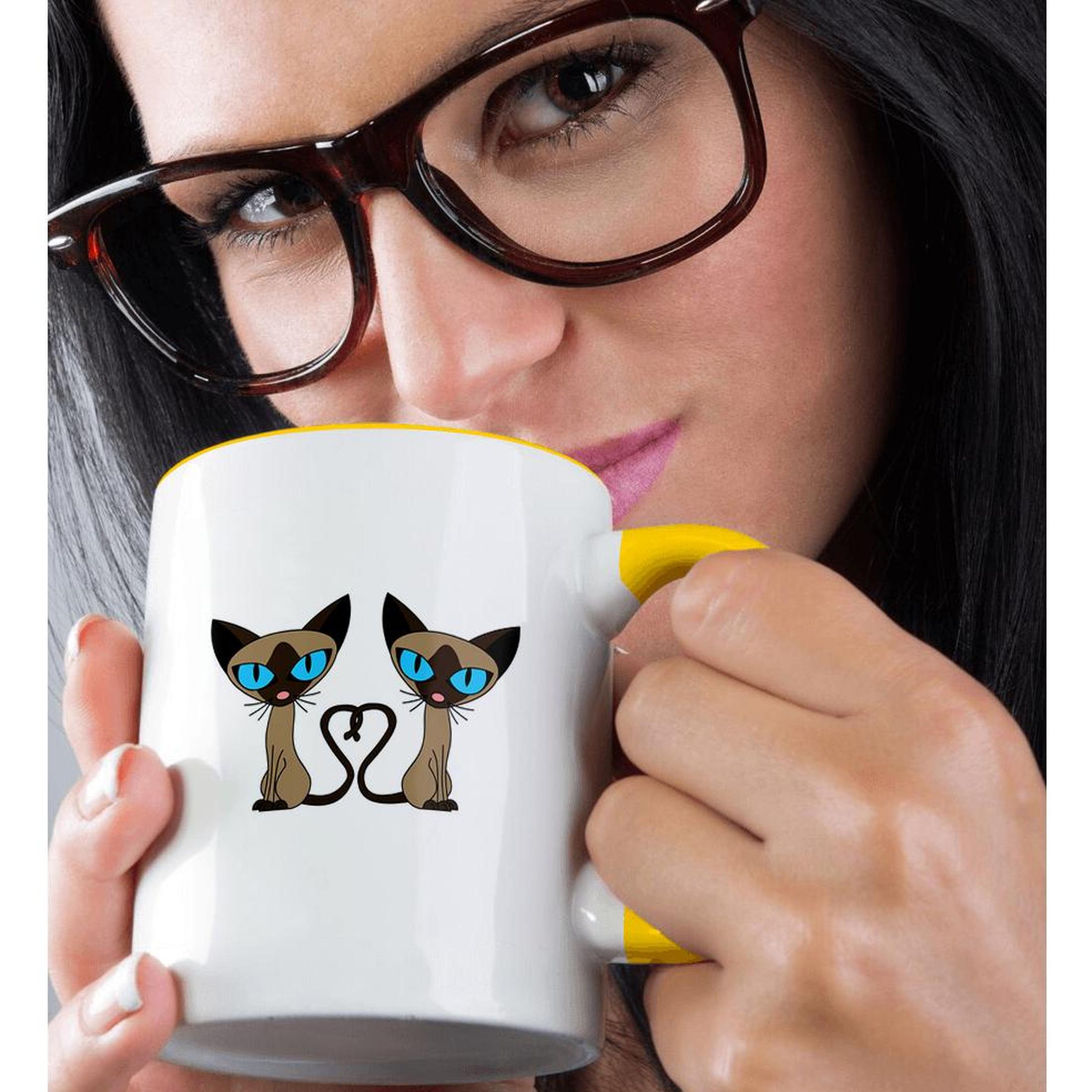 3dRose, Siamkatzenschwanz Herz, Tasse - Bild 9 von 99