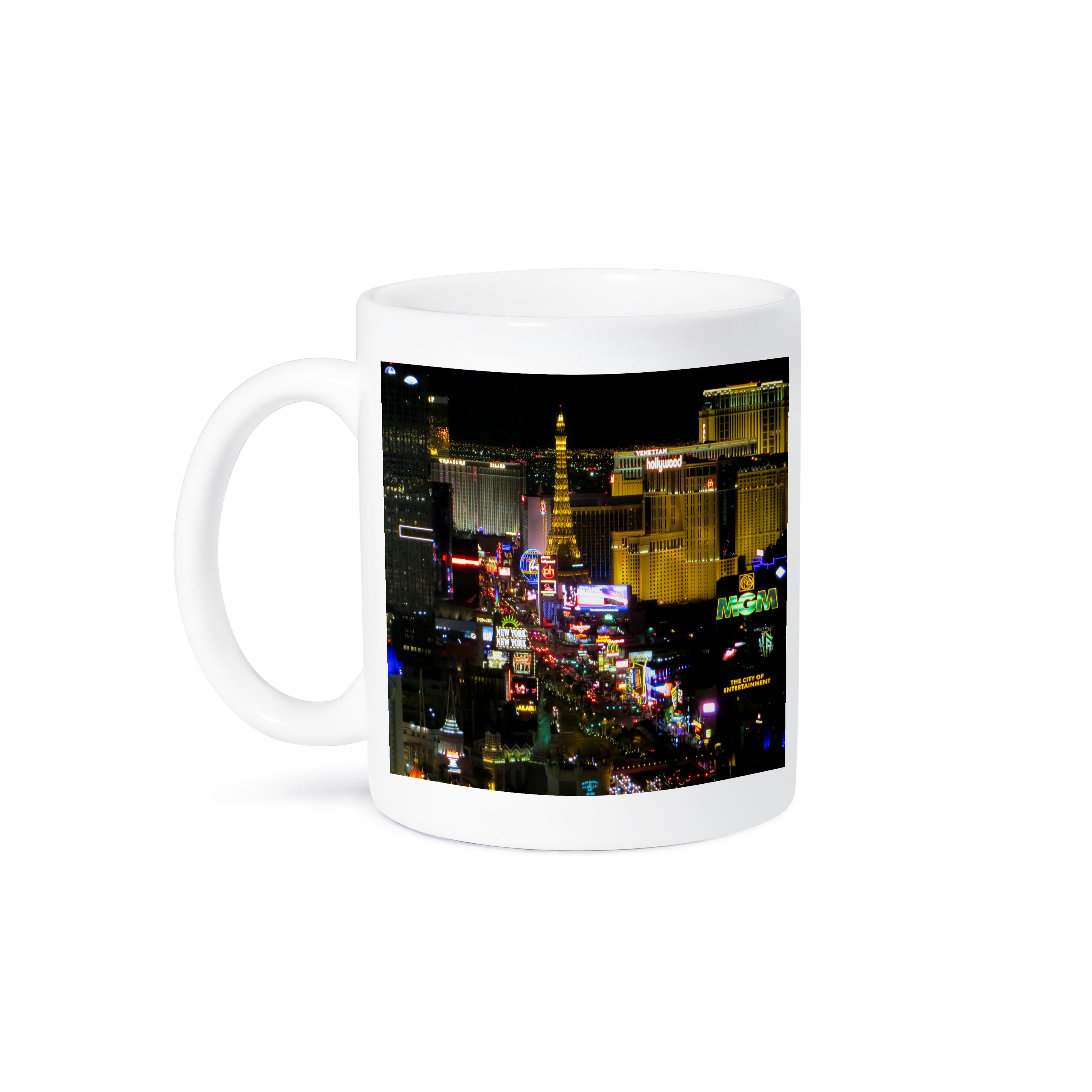 3dRose, Las Vegas Strip at Night, Mug - Picture 29 of 99