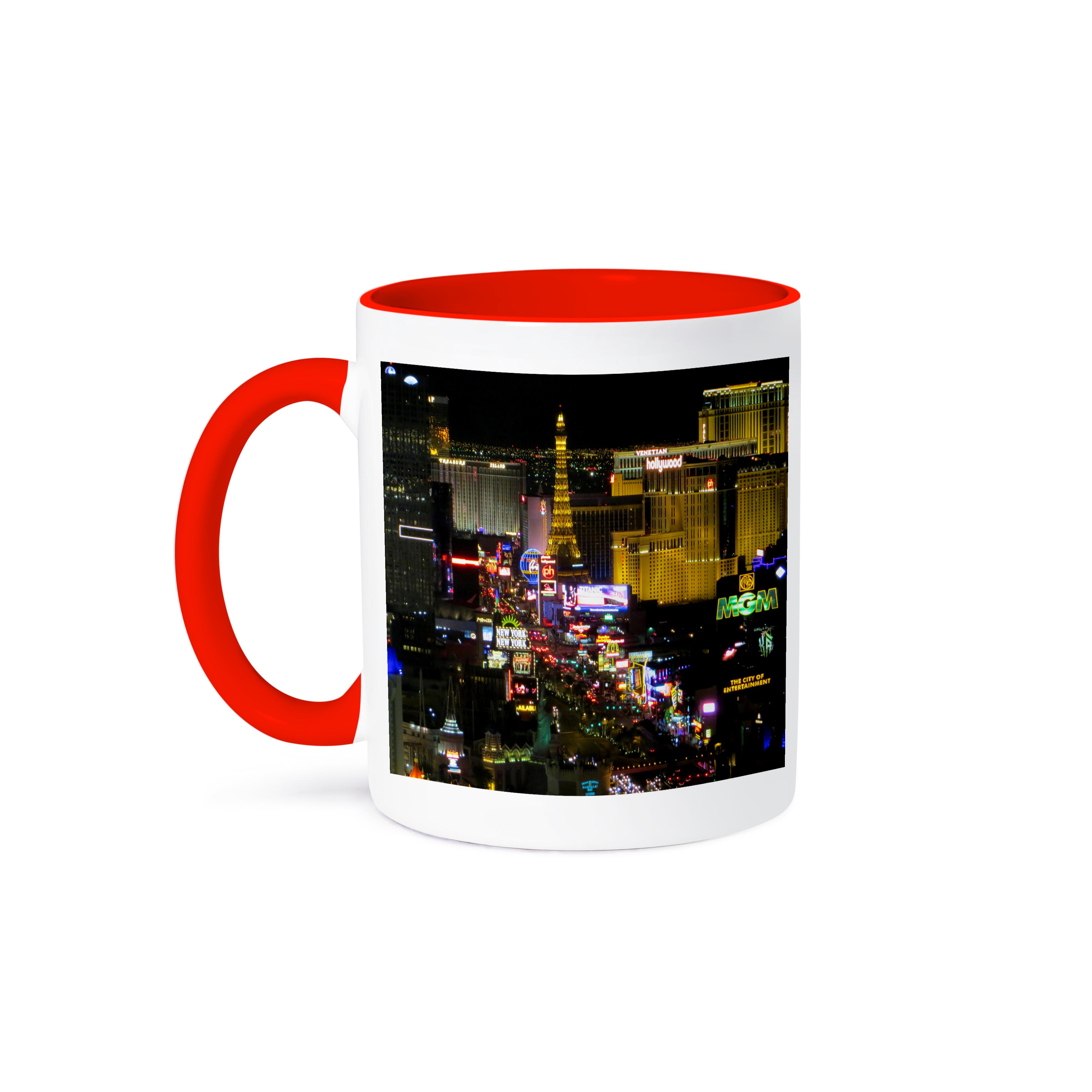 3dRose, Las Vegas Strip at Night, Mug - Picture 8 of 99