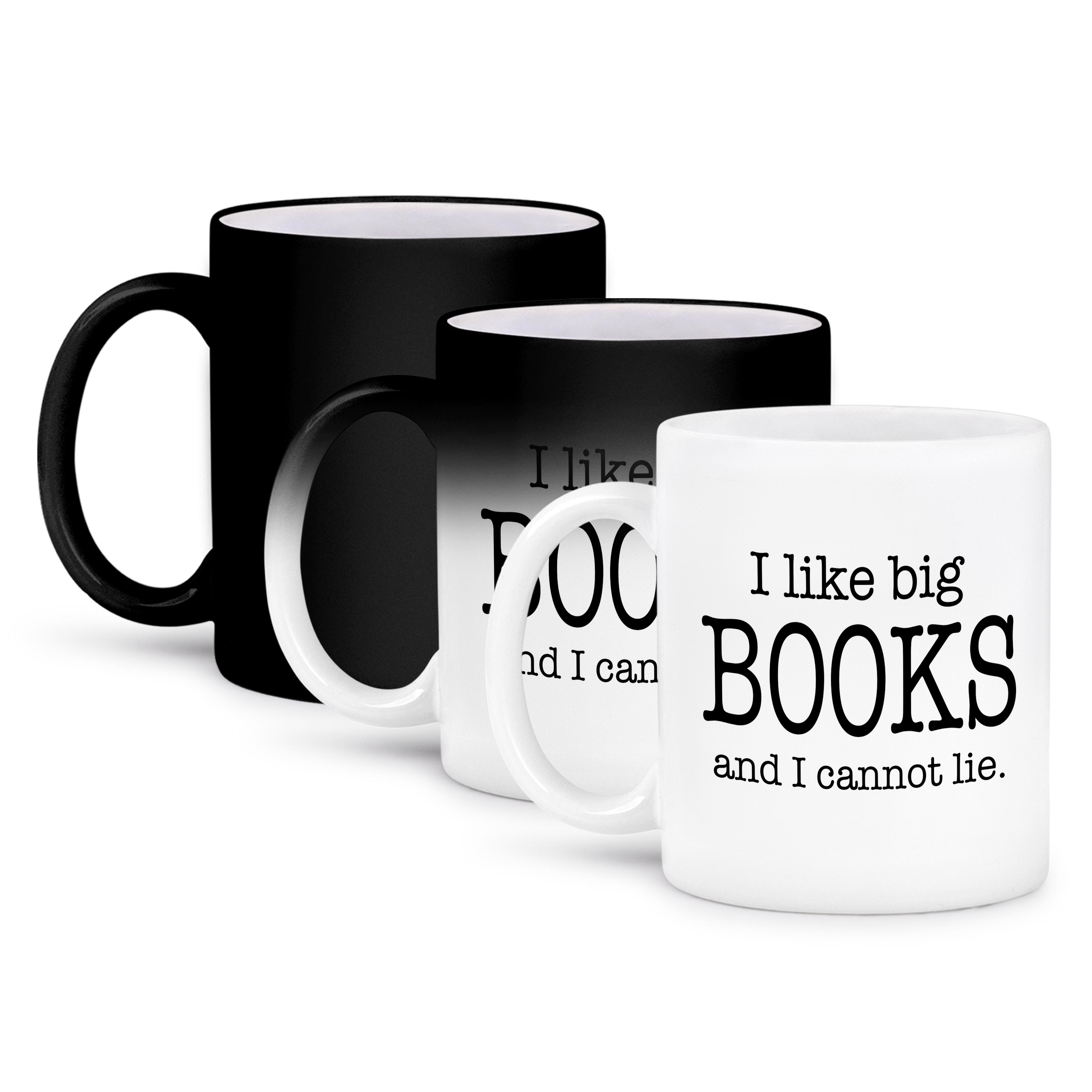 3dRose, Ich mag große Bücher und ich kann nicht lügen, Tasse - Bild 57 von 99