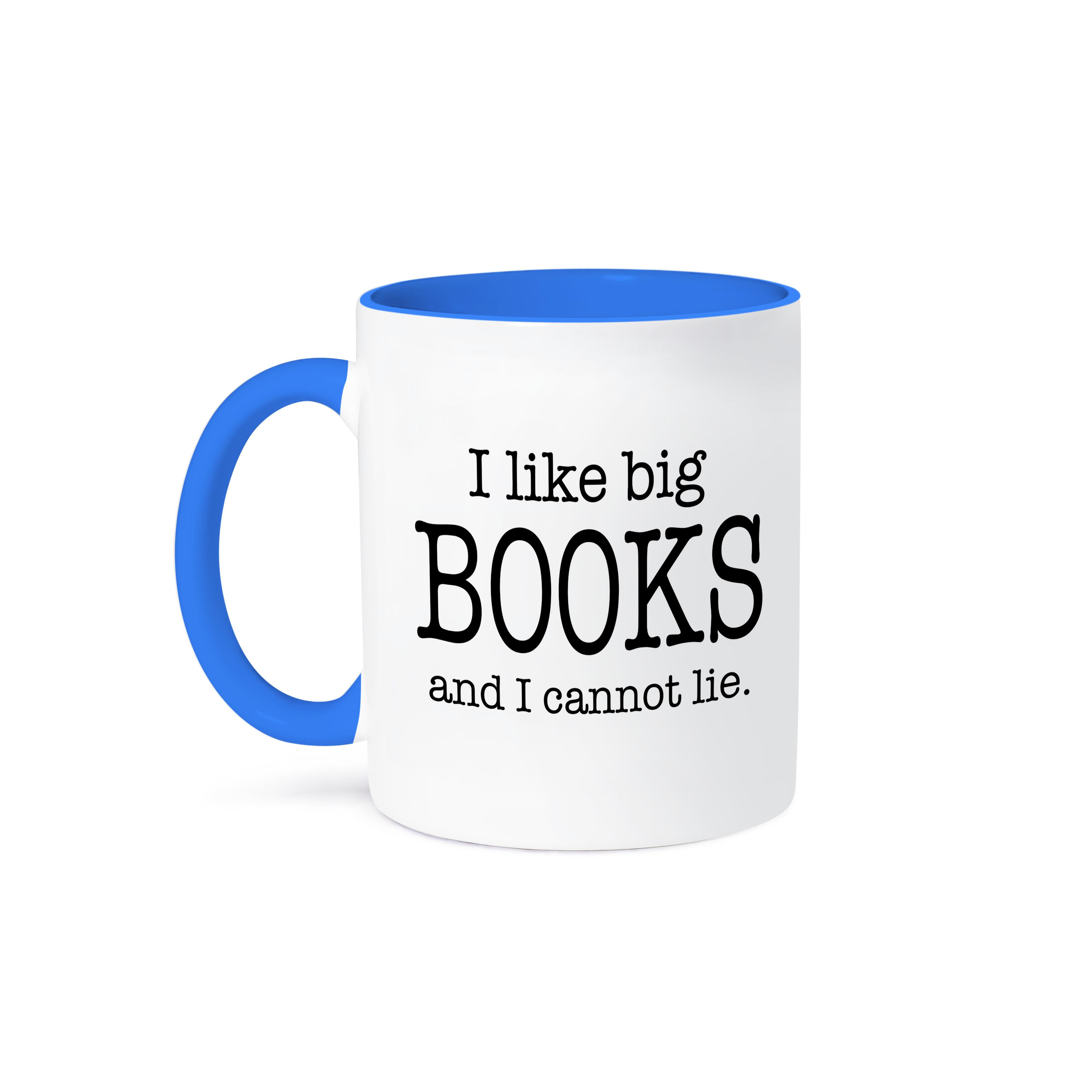 3dRose, Ich mag große Bücher und ich kann nicht lügen, Tasse - Bild 50 von 99