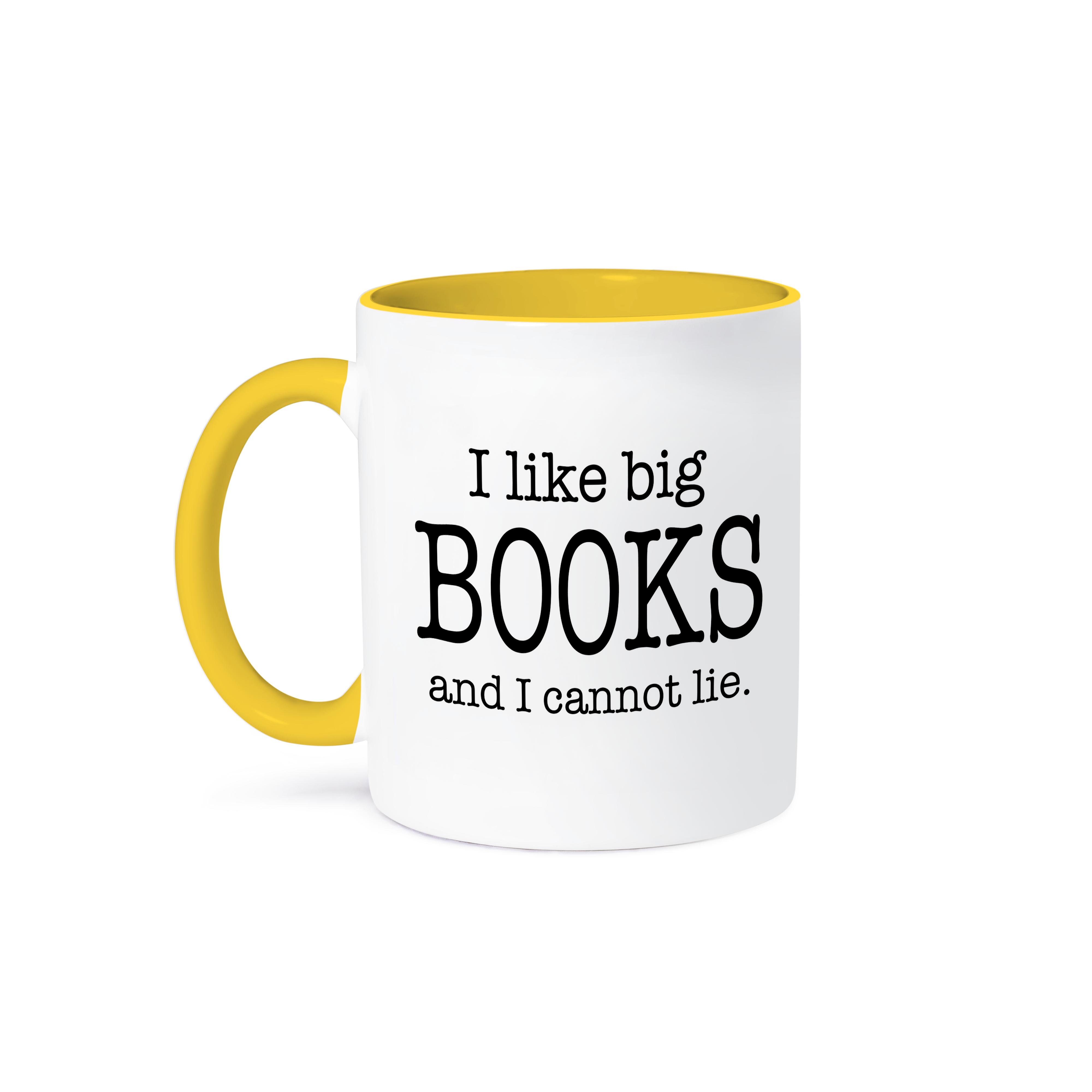 3dRose, Ich mag große Bücher und ich kann nicht lügen, Tasse - Bild 36 von 99