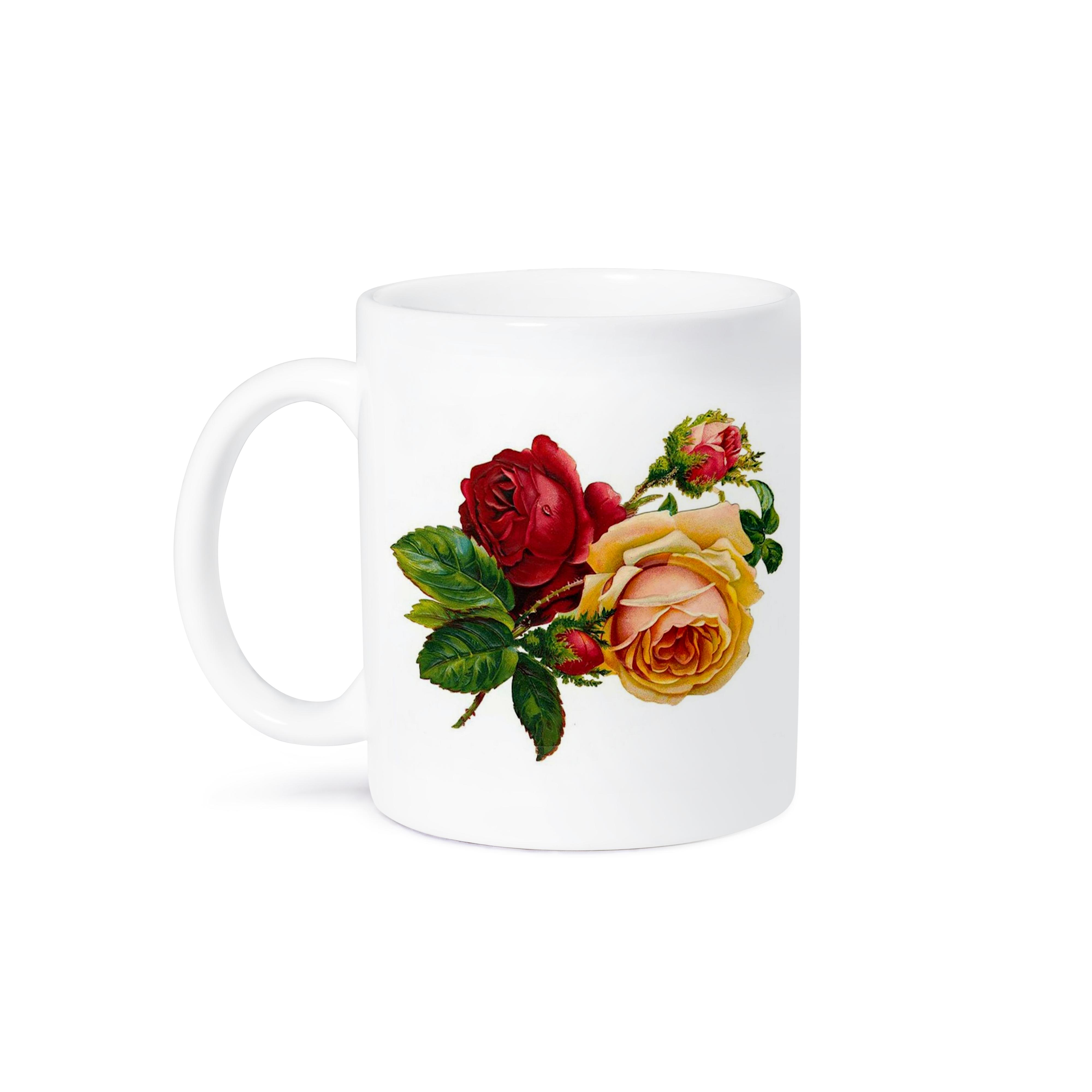 3d Rose, Gold und Rote Rosen, Becher - Bild 15 von 99