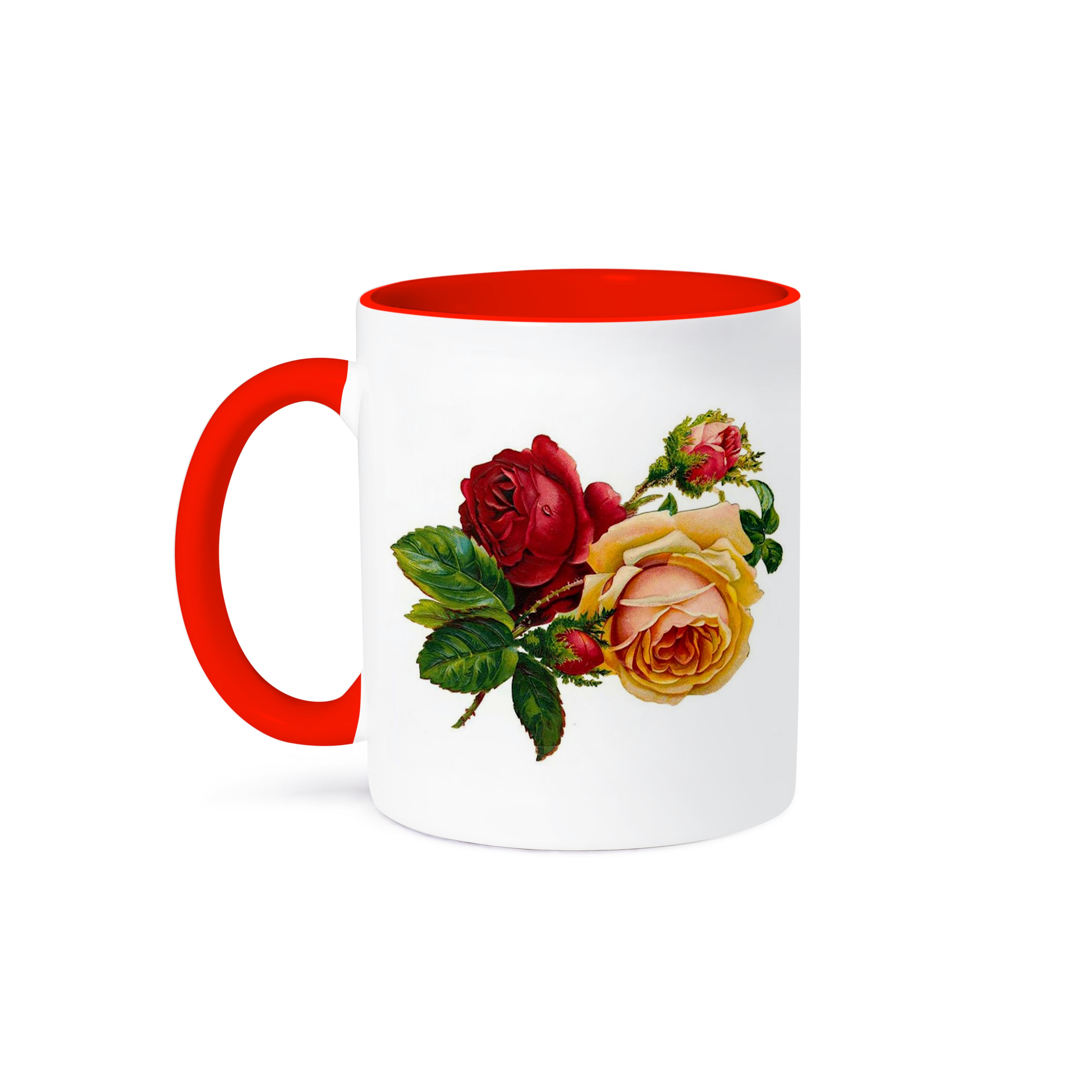 3d Rose, Gold und Rote Rosen, Becher - Bild 29 von 99