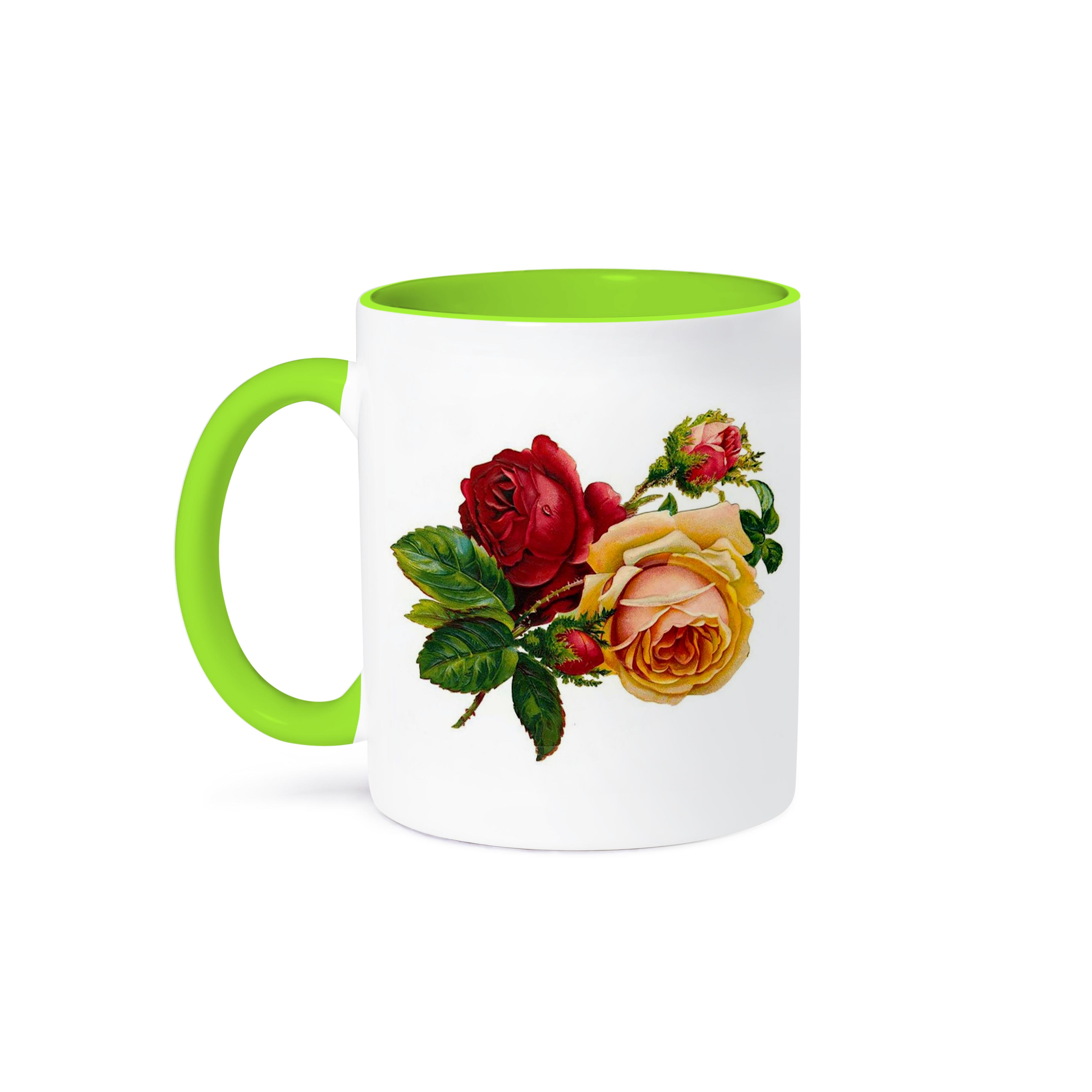 3d Rose, Gold und Rote Rosen, Becher - Bild 36 von 99