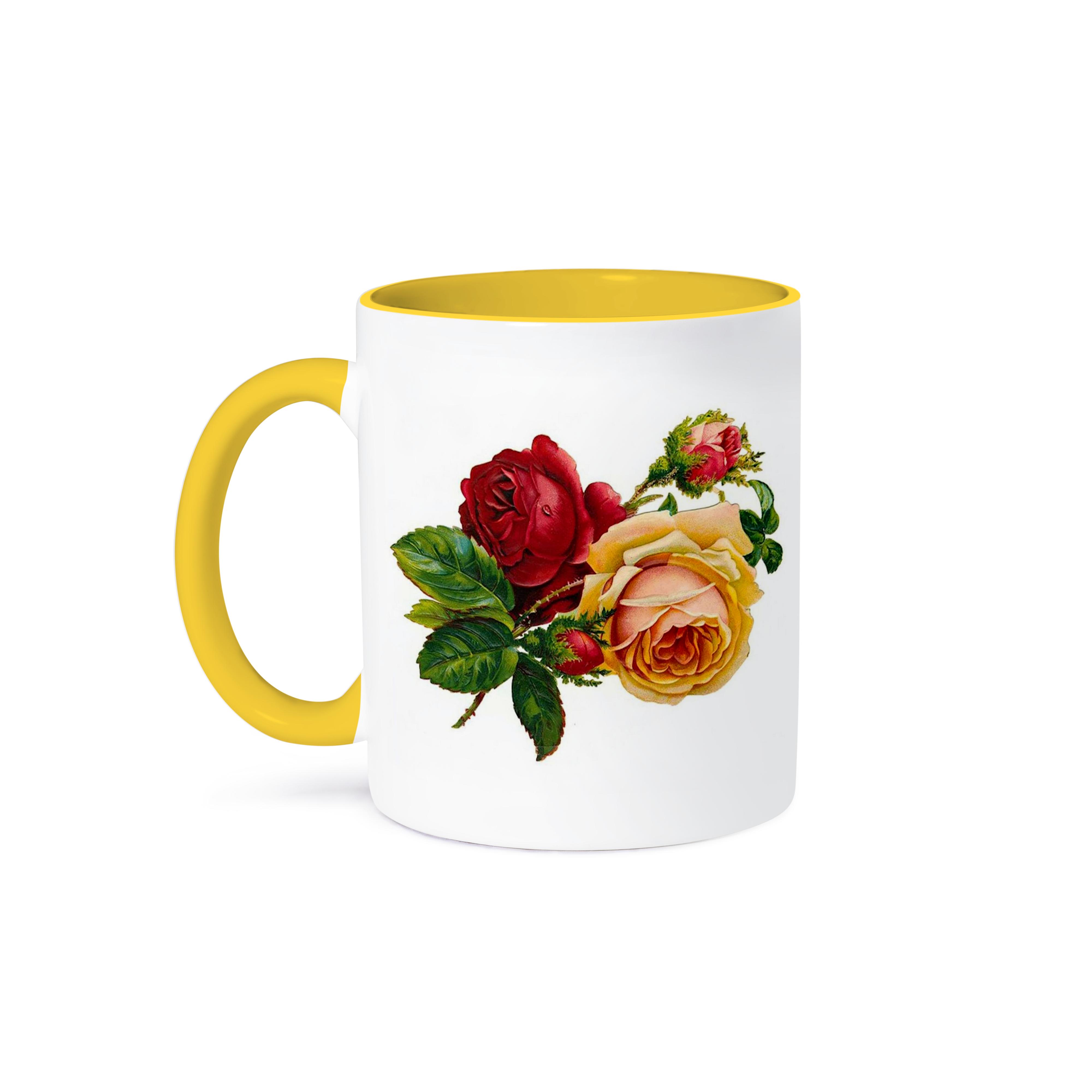 3d Rose, Gold und Rote Rosen, Becher - Bild 8 von 99