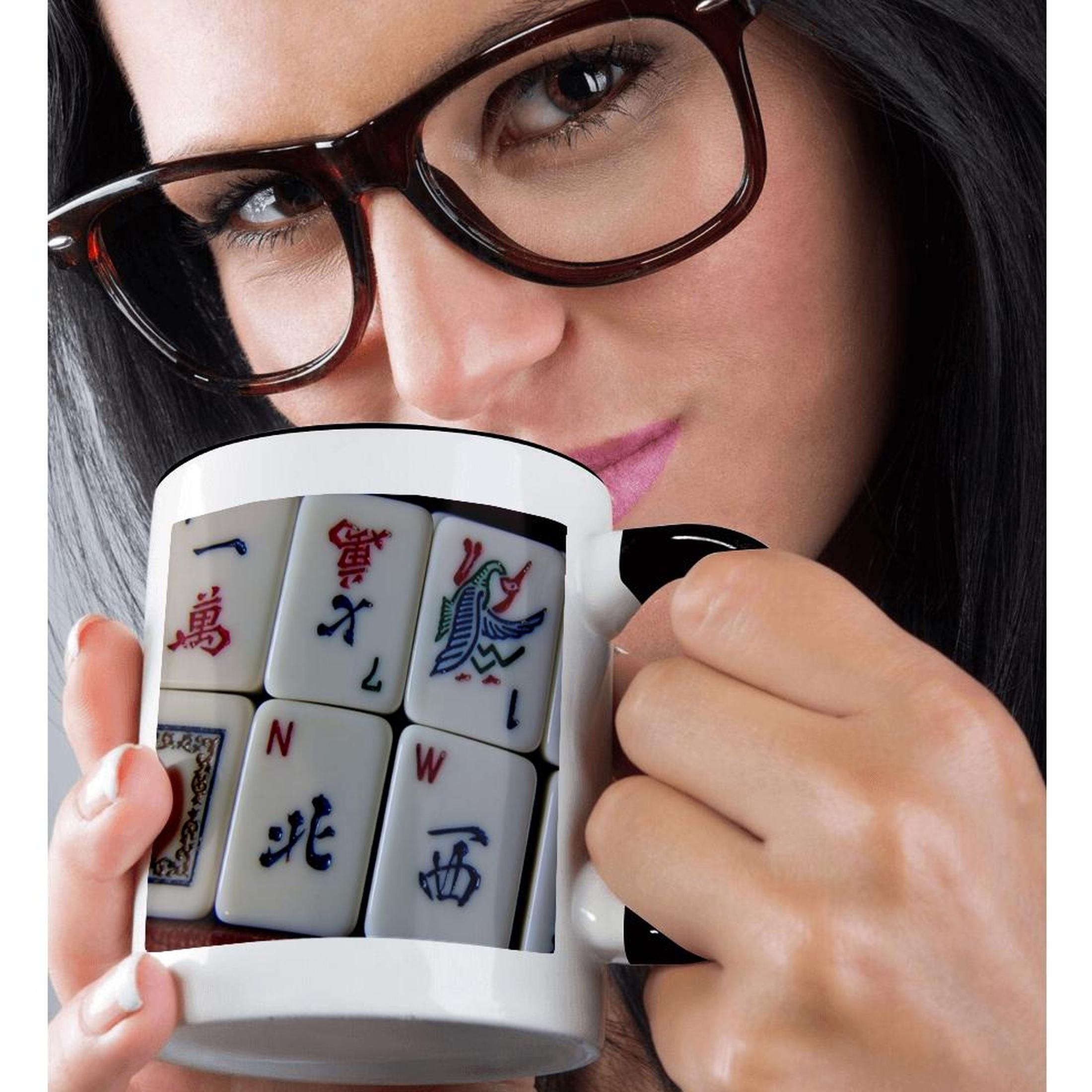 3dRose, Luv Mah Jongg, Mug - Picture 16 of 99