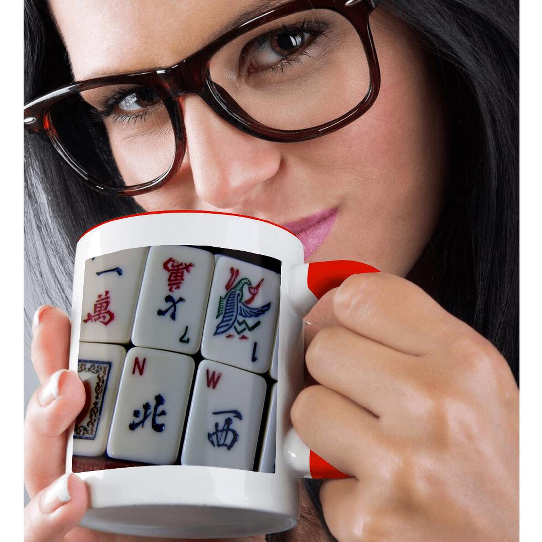 3dRose, Luv Mah Jongg, Mug - Picture 9 of 99