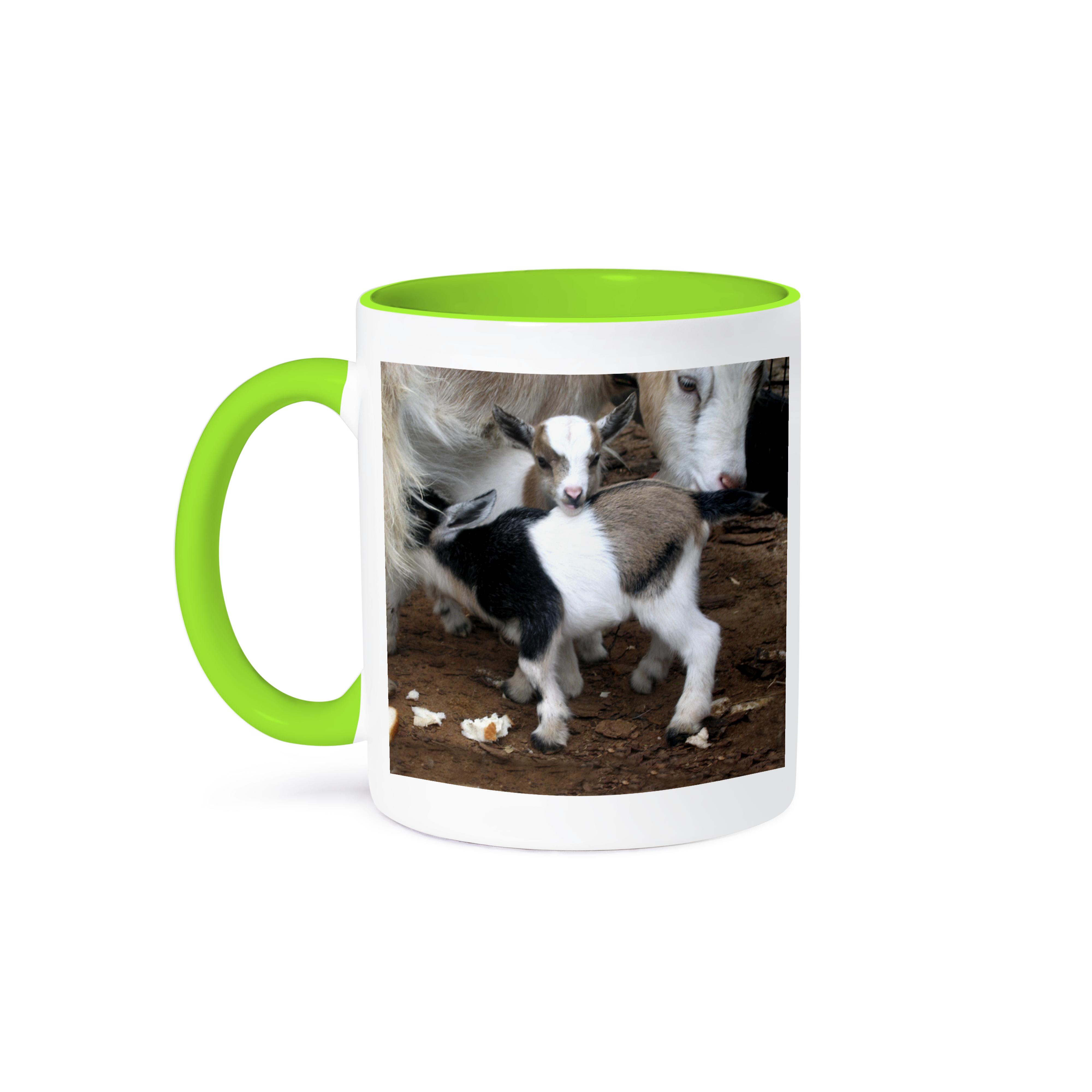 Taza 3dRose, familia de cabras pigmeas, - Imagen 36 de 99