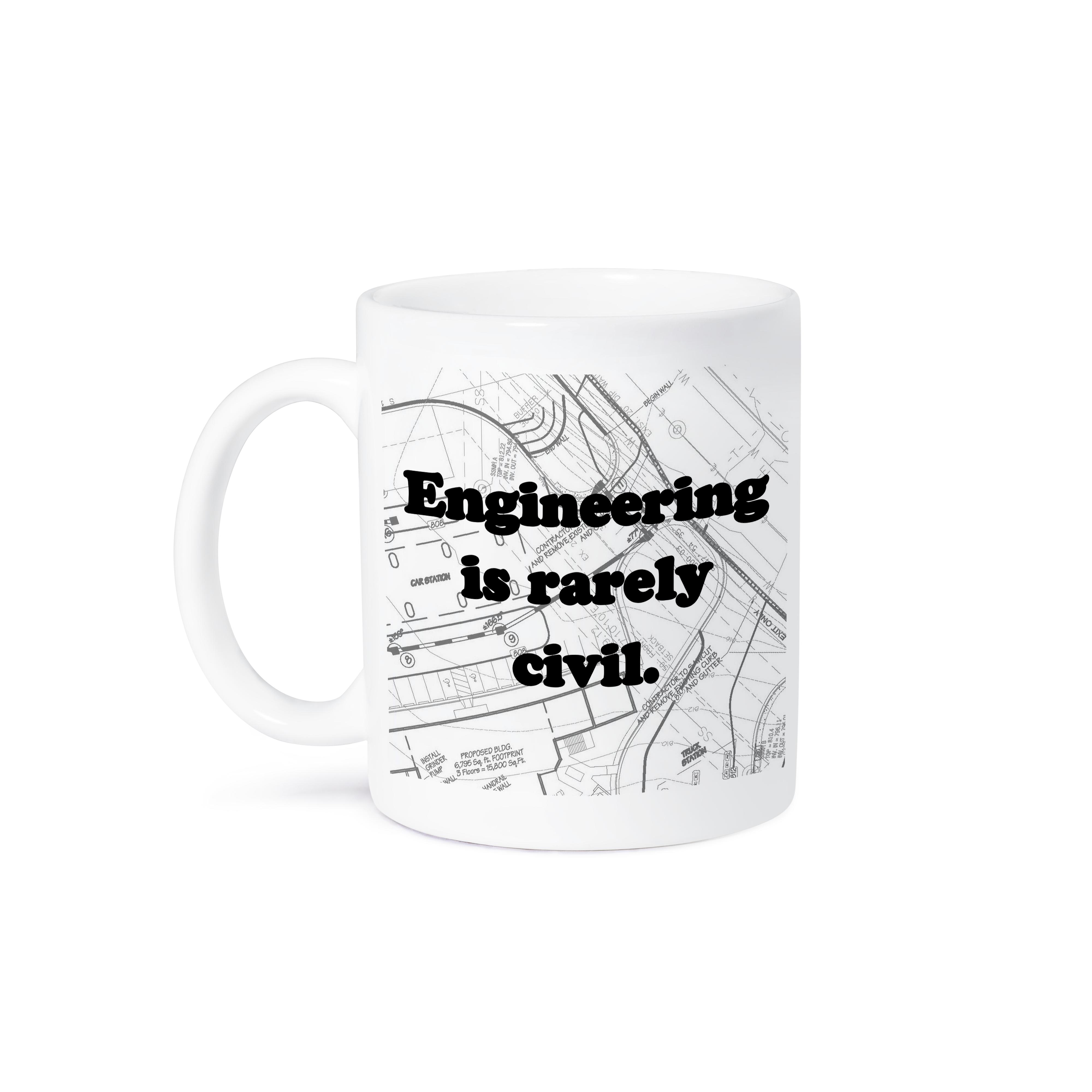 3dRose, Engineering is rarely civil, Mug - Picture 15 of 99