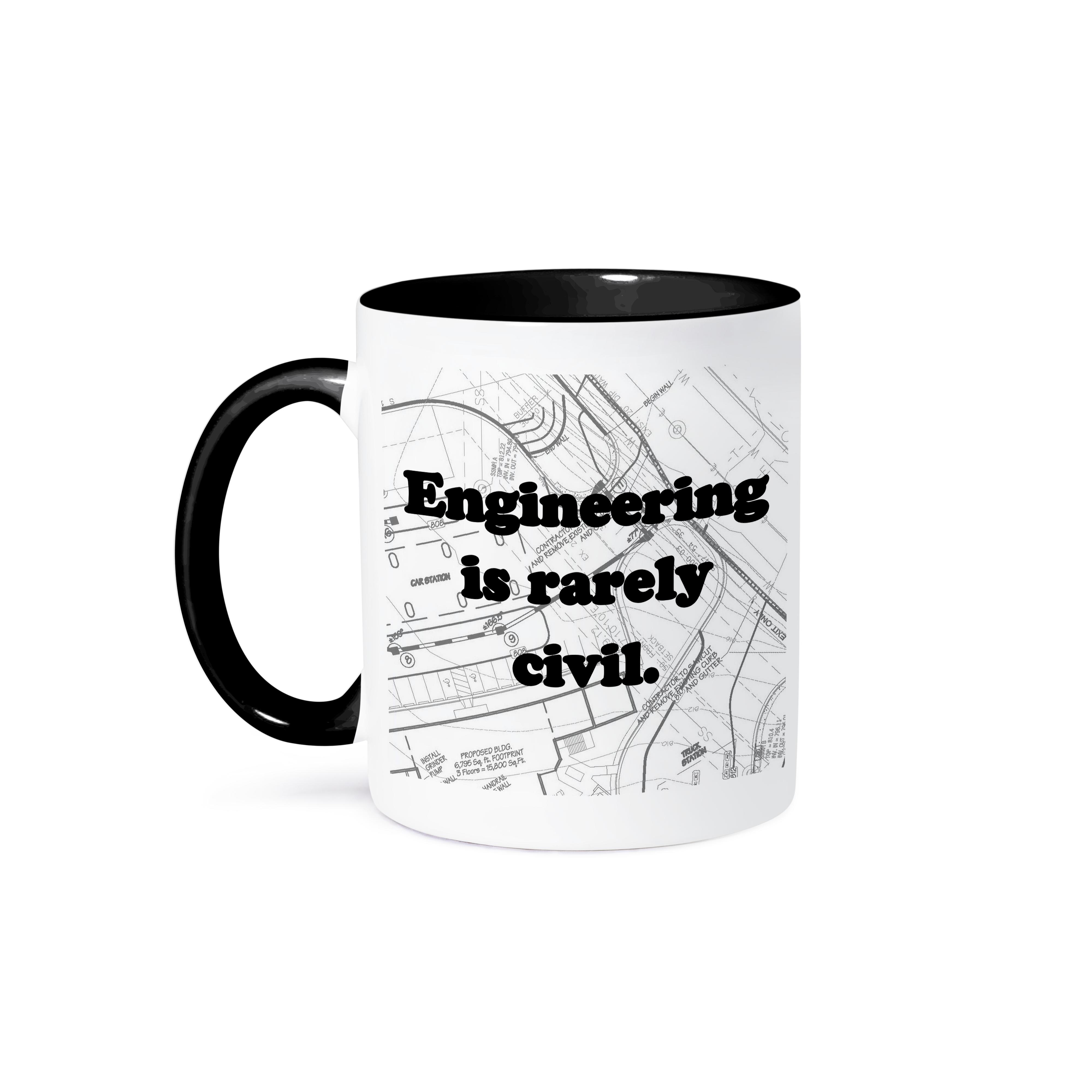 3dRose, Engineering is rarely civil, Mug - Picture 22 of 99