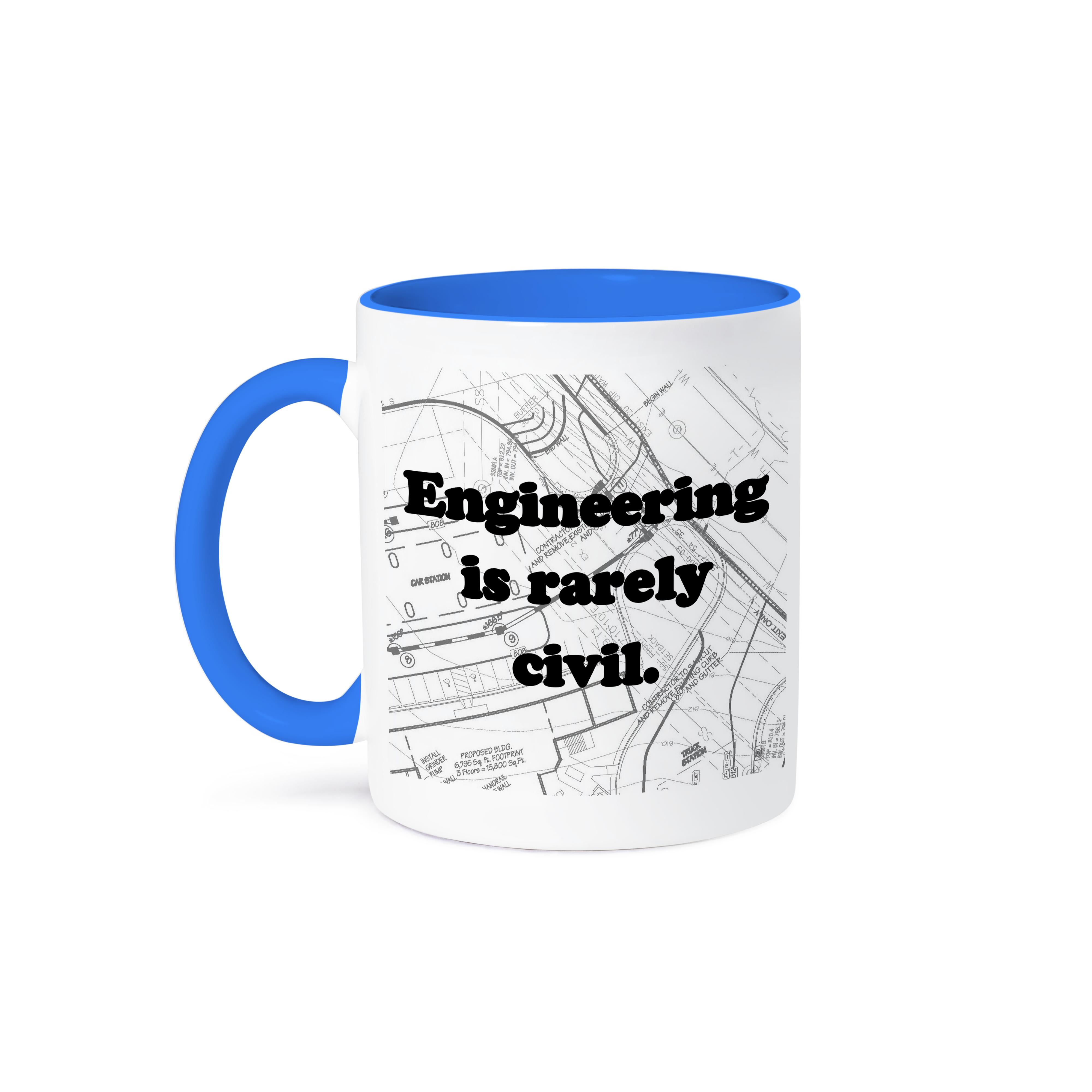 3dRose, Engineering is rarely civil, Mug - Picture 43 of 99