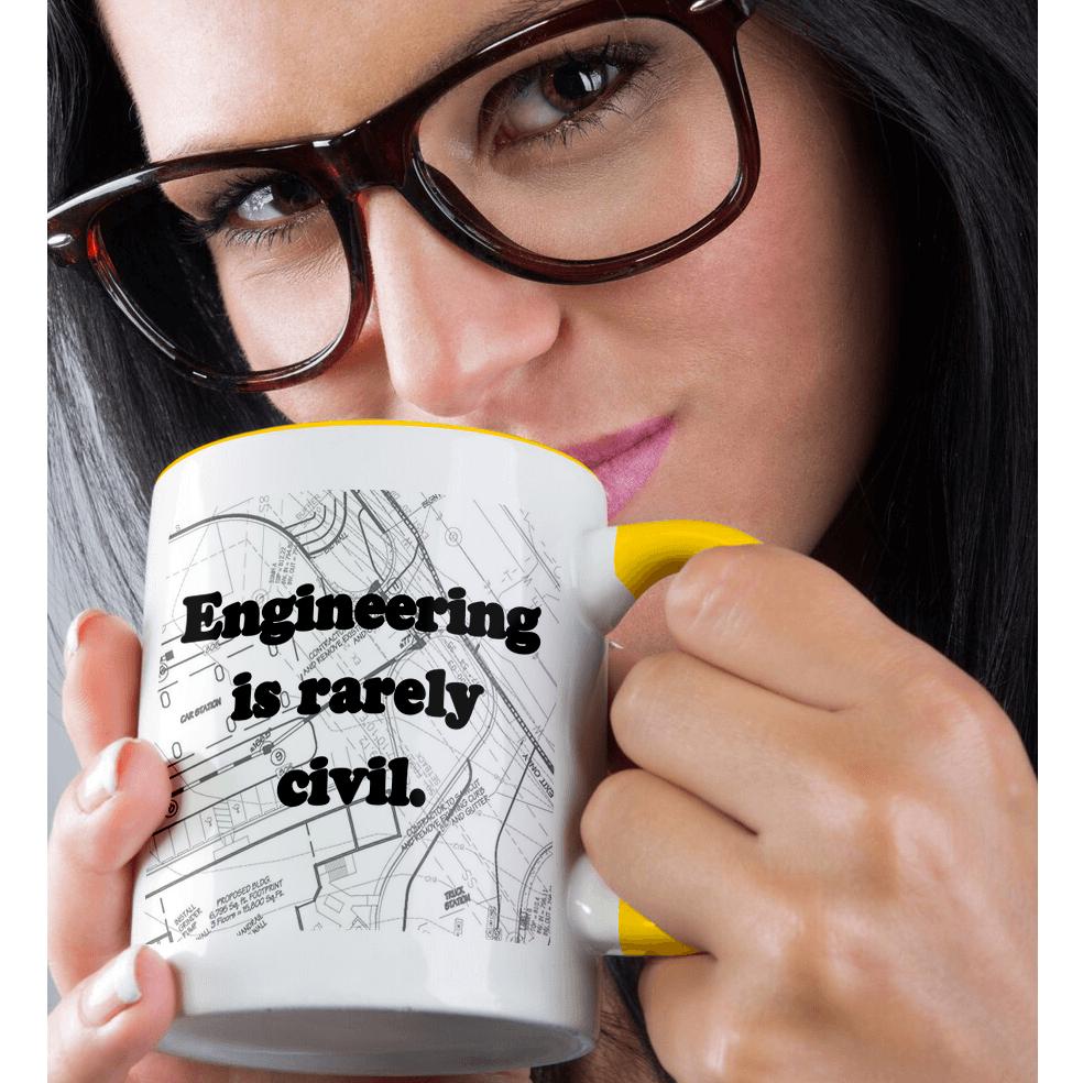3dRose, Engineering is rarely civil, Mug - Picture 9 of 99