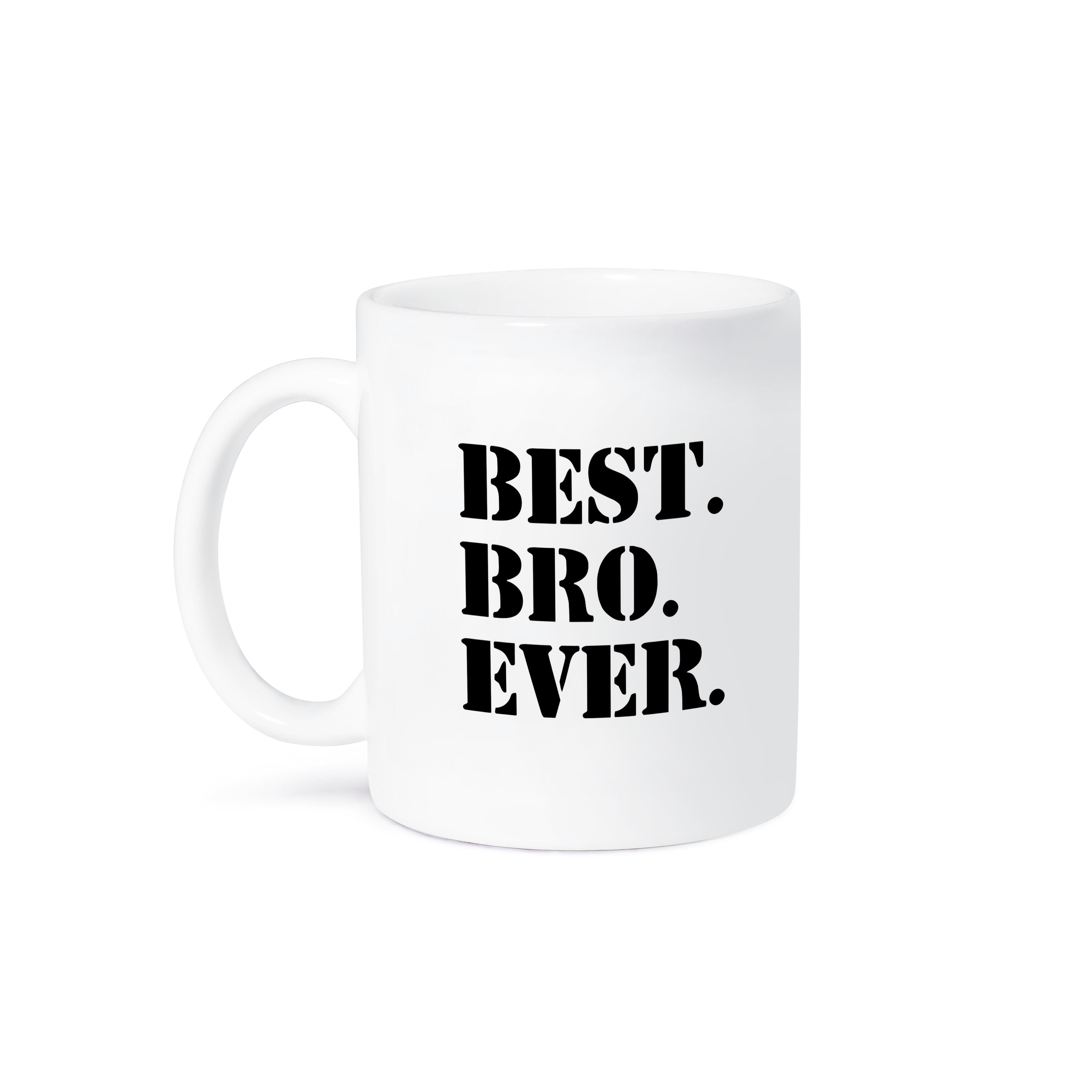 3dRose, Best Bro Ever - Gifts for brothers - black text, Mug - Foto 29 di 99