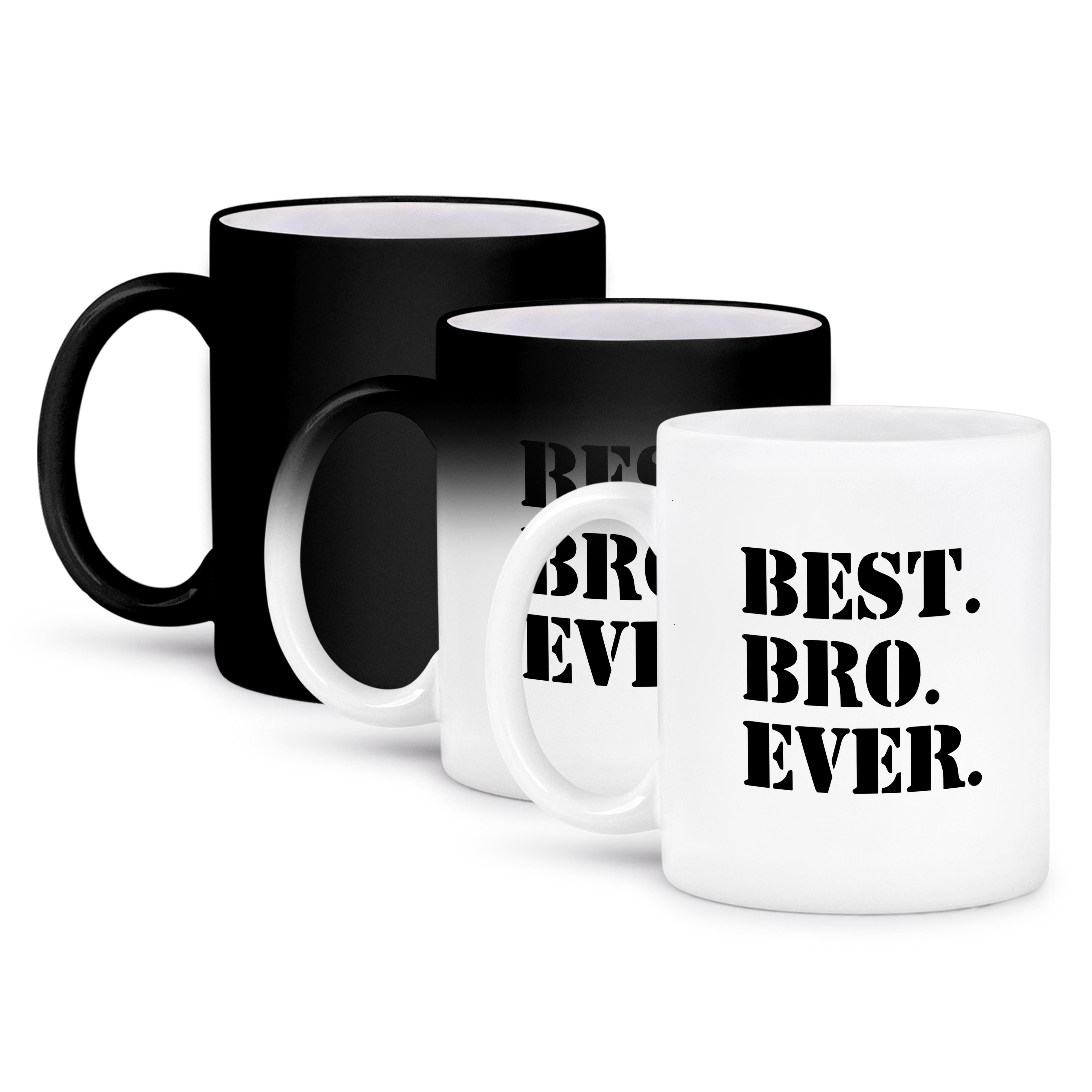 3dRose, Best Bro Ever - Gifts for brothers - black text, Mug - Foto 57 di 99