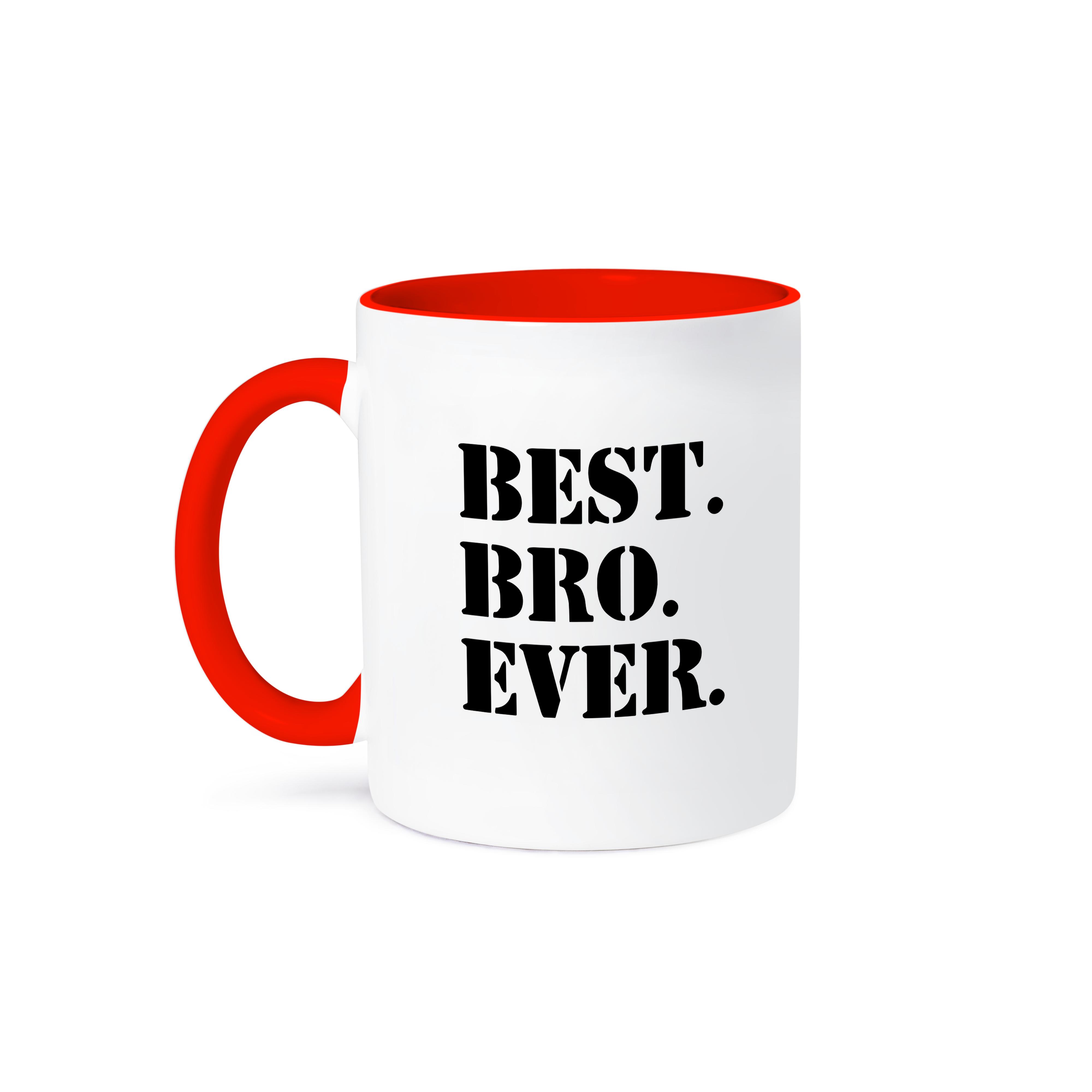 3dRose, Best Bro Ever - Gifts for brothers - black text, Mug - Foto 8 di 99
