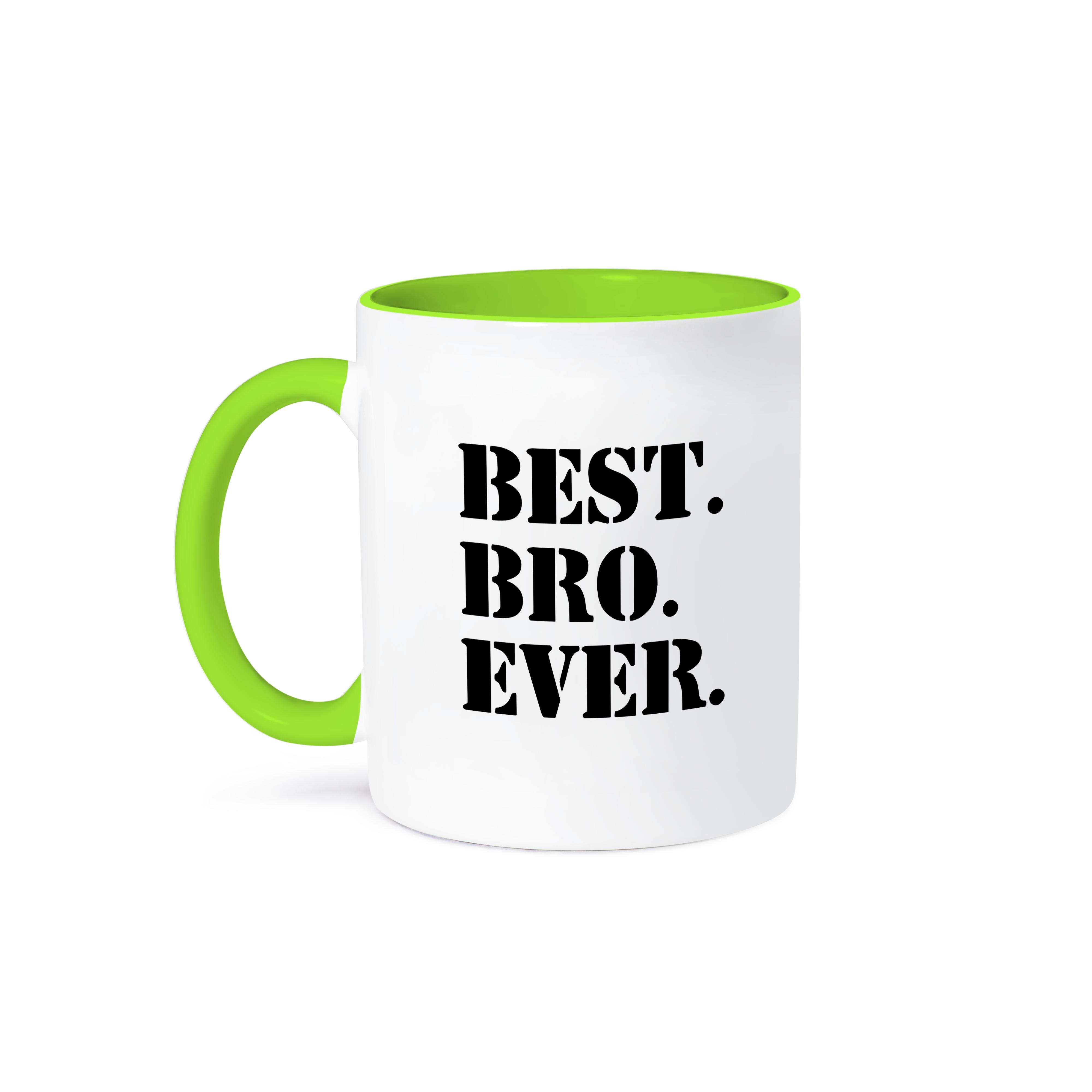 3dRose, Best Bro Ever - Gifts for brothers - black text, Mug - Foto 79 di 99