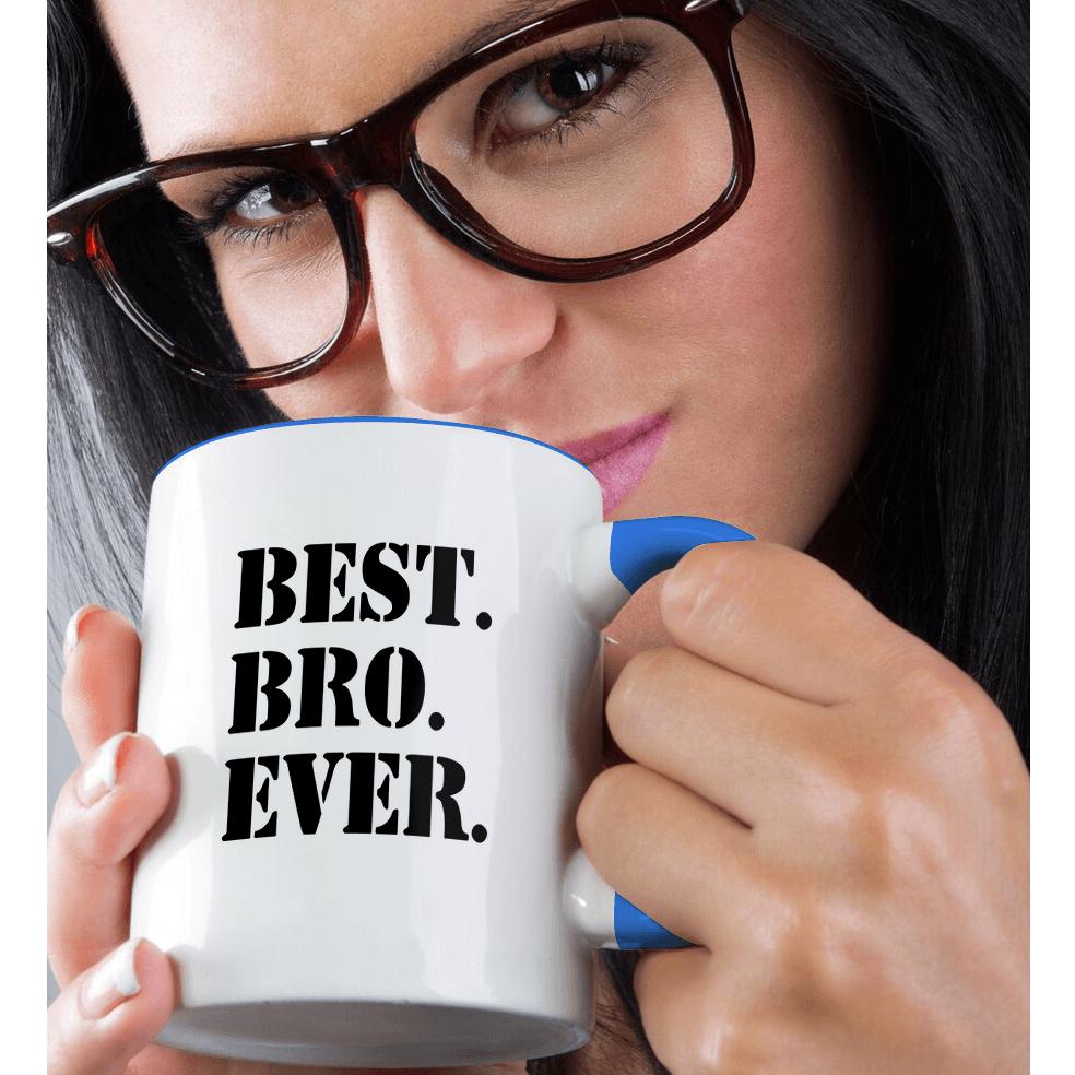 3dRose, Best Bro Ever - Gifts for brothers - black text, Mug - Foto 51 di 99