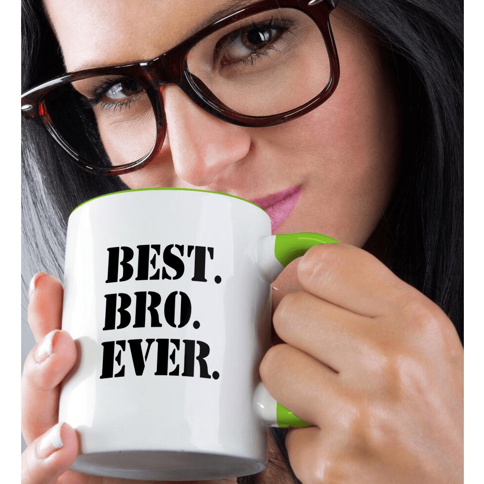 3dRose, Best Bro Ever - Gifts for brothers - black text, Mug - Foto 80 di 99