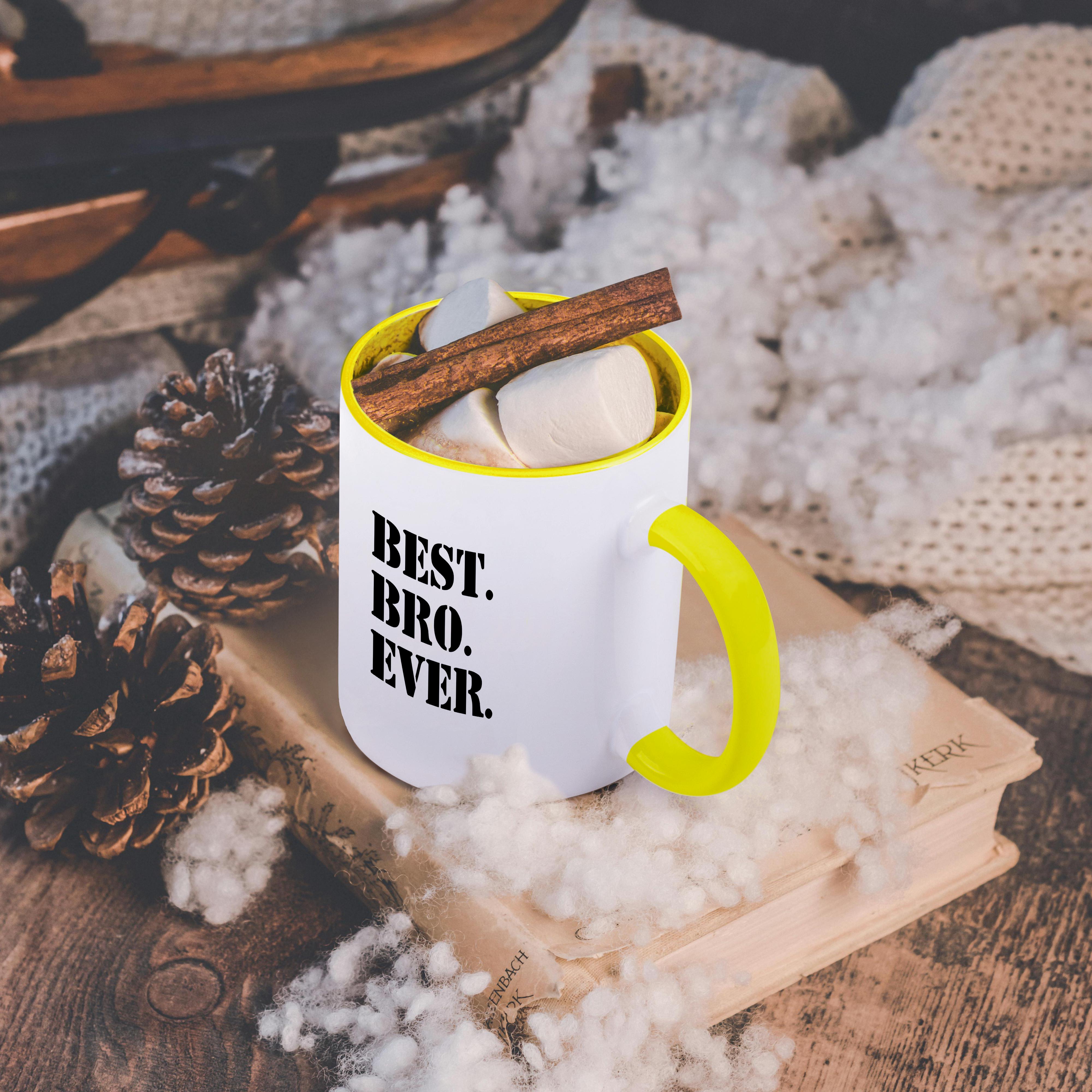 3dRose, Best Bro Ever - Gifts for brothers - black text, Mug - Foto 40 di 99