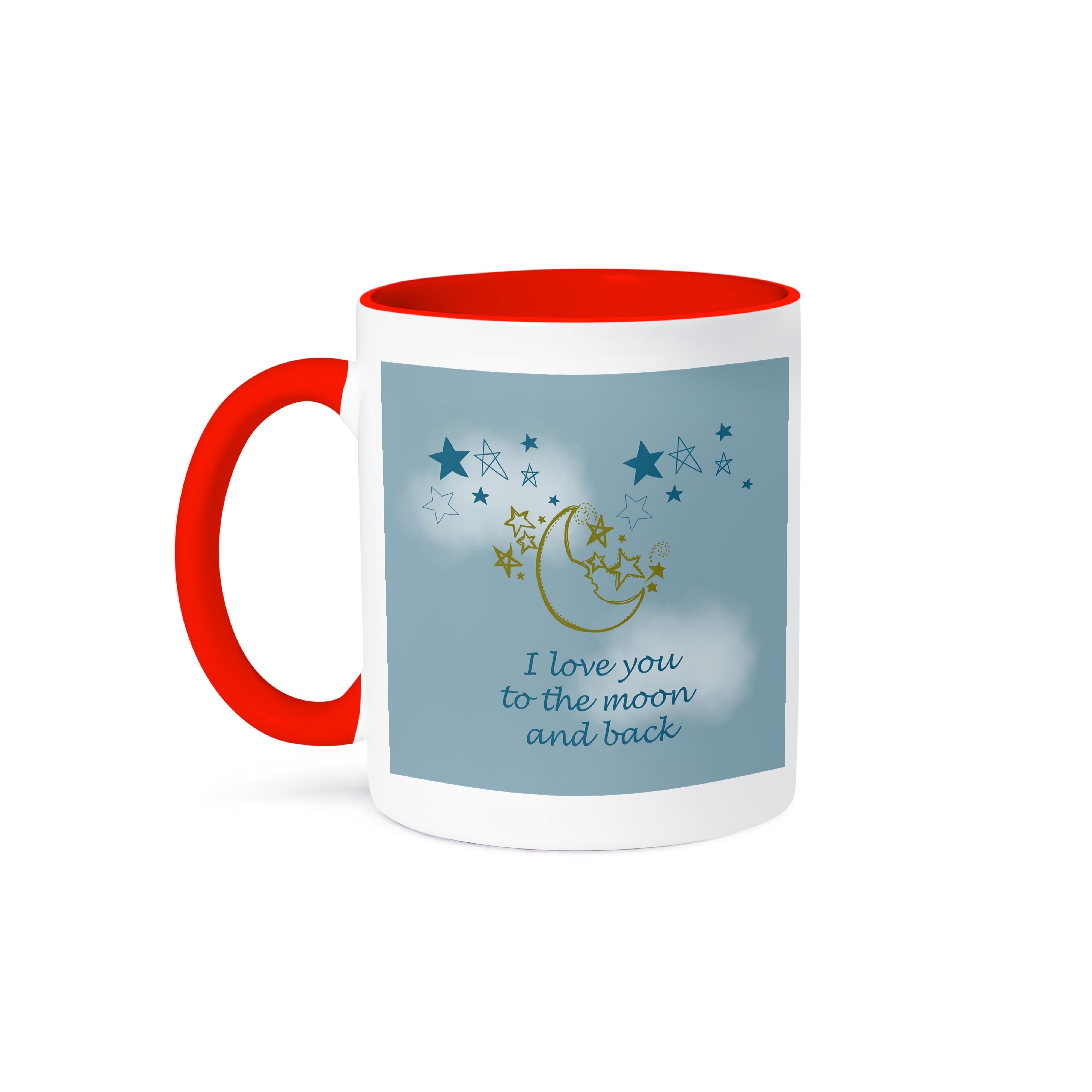 3dRose, I Love You to the moon and back , Mug - Bild 8 von 99