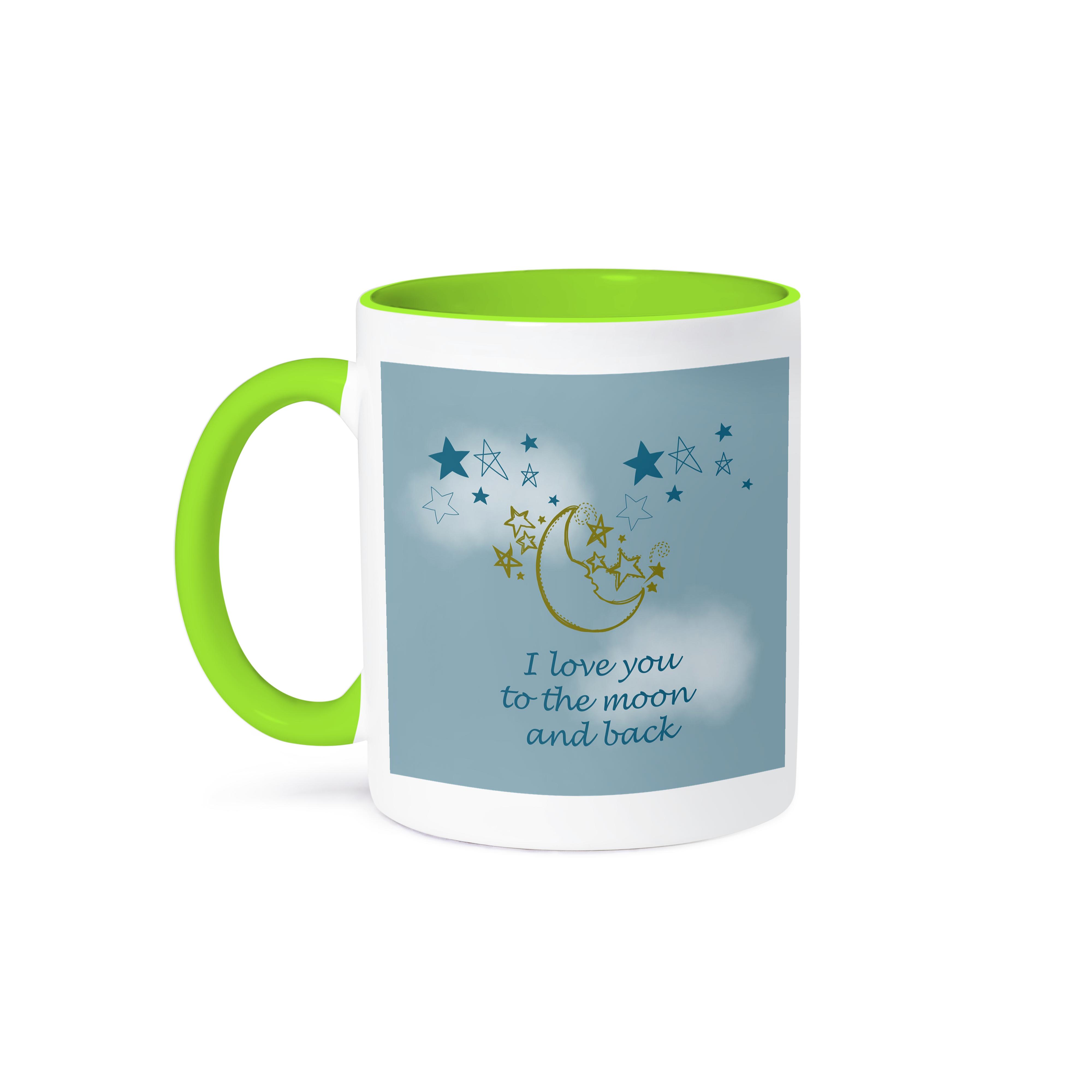 3dRose, I Love You to the moon and back , Mug - Bild 79 von 99