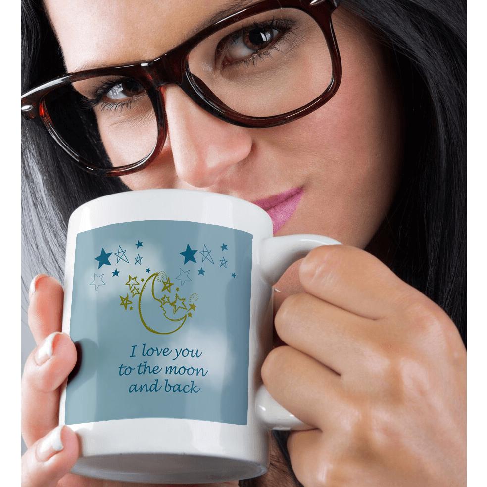 3dRose, I Love You to the moon and back , Mug - Bild 30 von 99