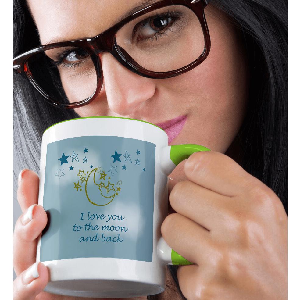 3dRose, I Love You to the moon and back , Mug - Bild 80 von 99