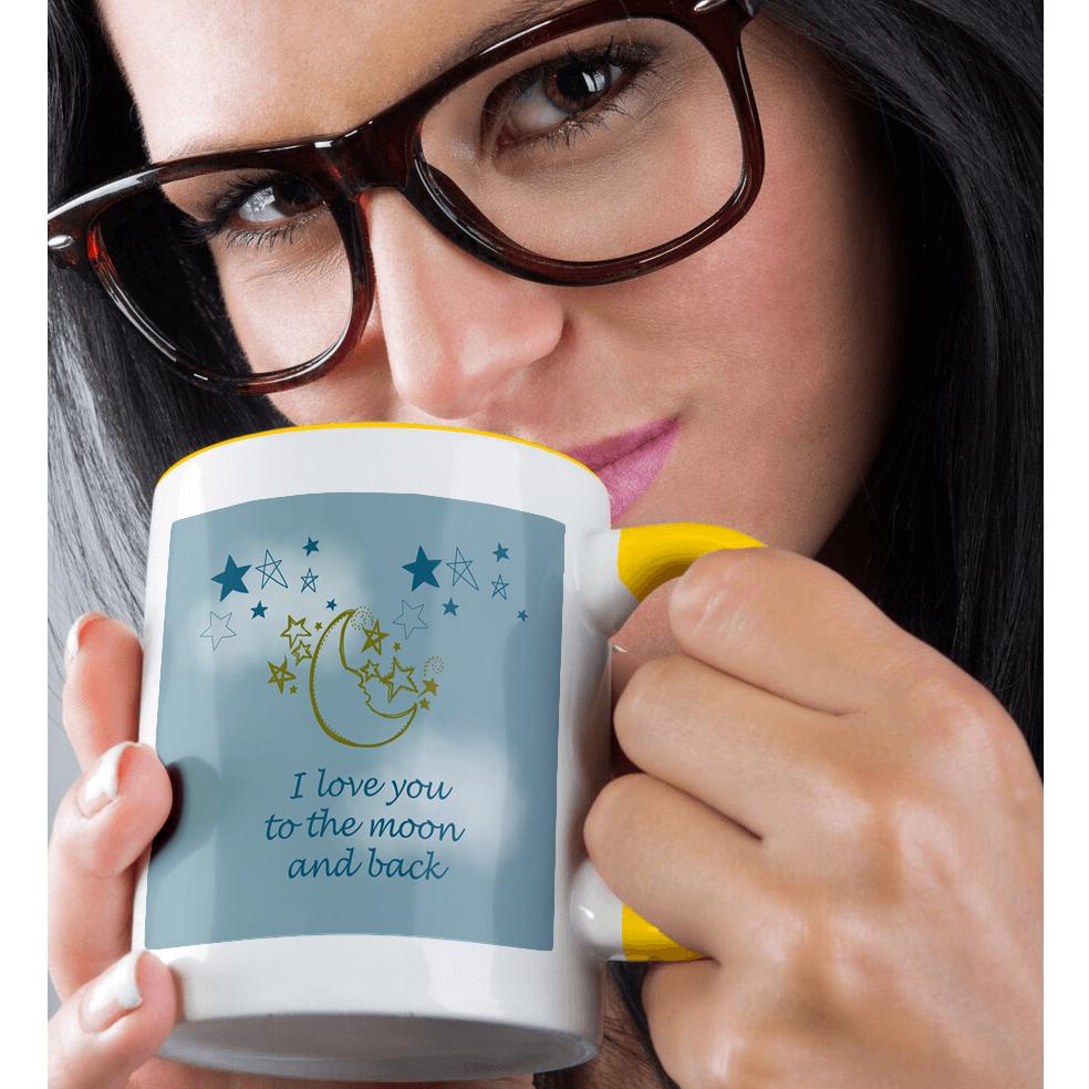 3dRose, I Love You to the moon and back , Mug - Bild 37 von 99