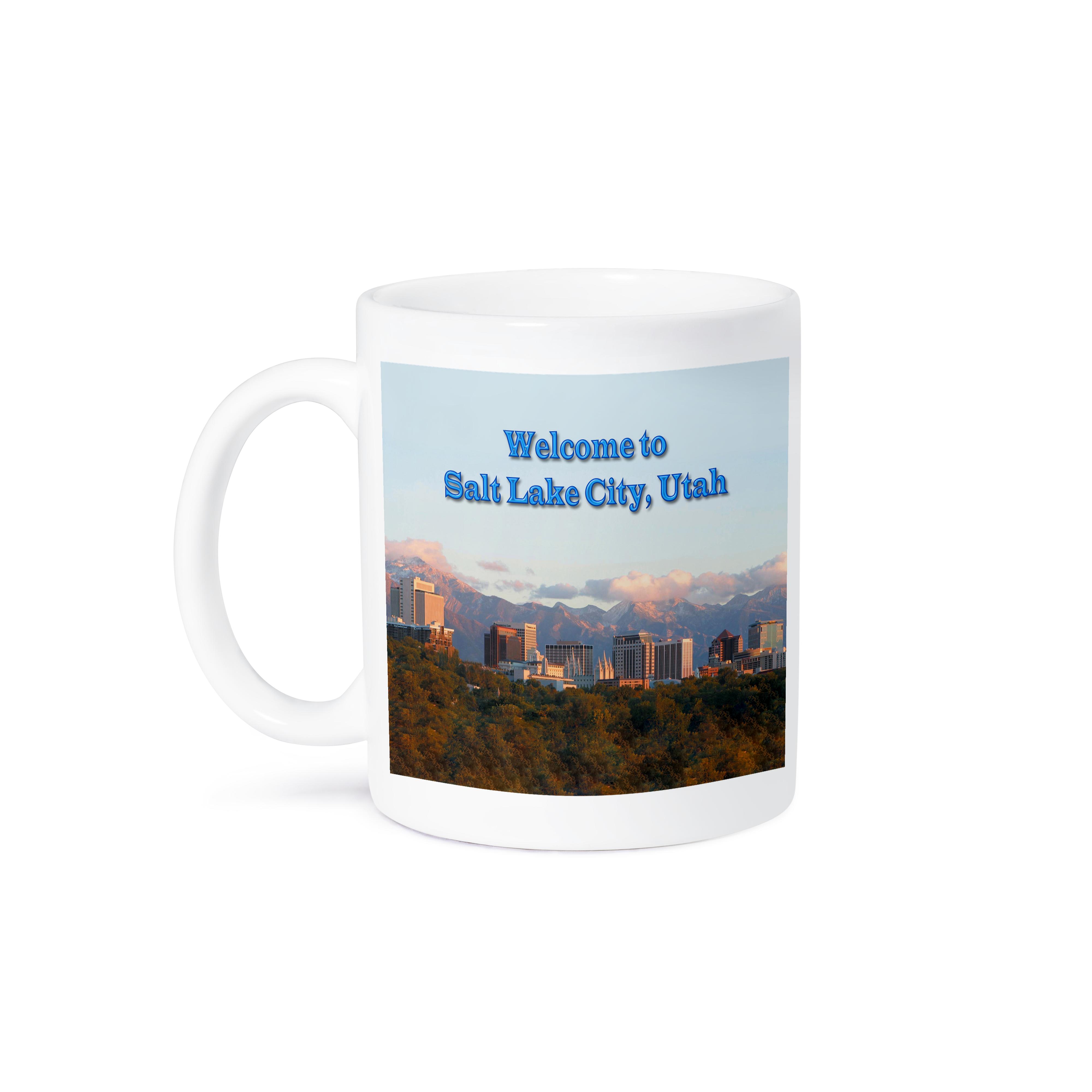 3dRose, Welcome to Salt Lake City Skyline, Tasse - Bild 29 von 99