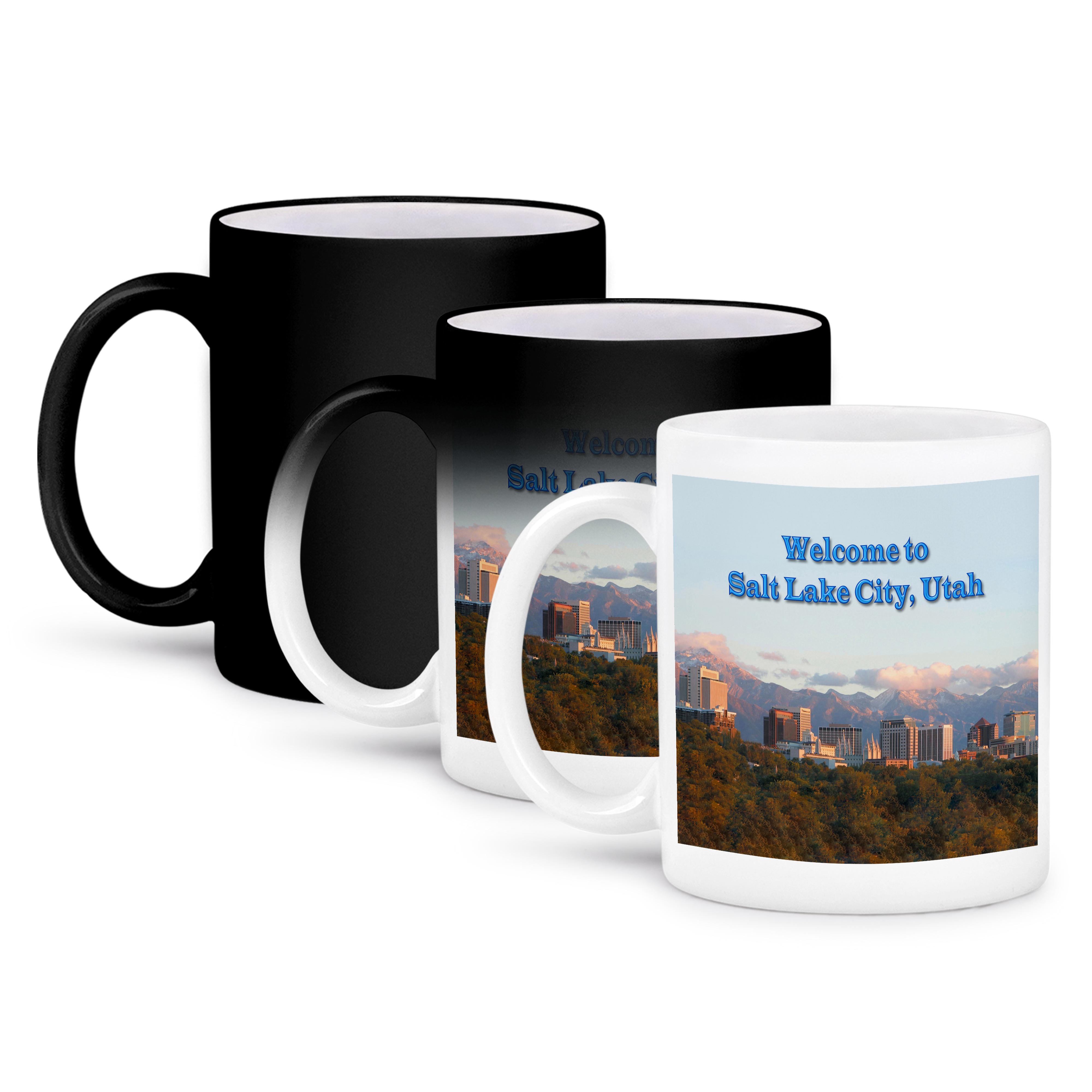 3dRose, Welcome to Salt Lake City Skyline, Tasse - Bild 57 von 99