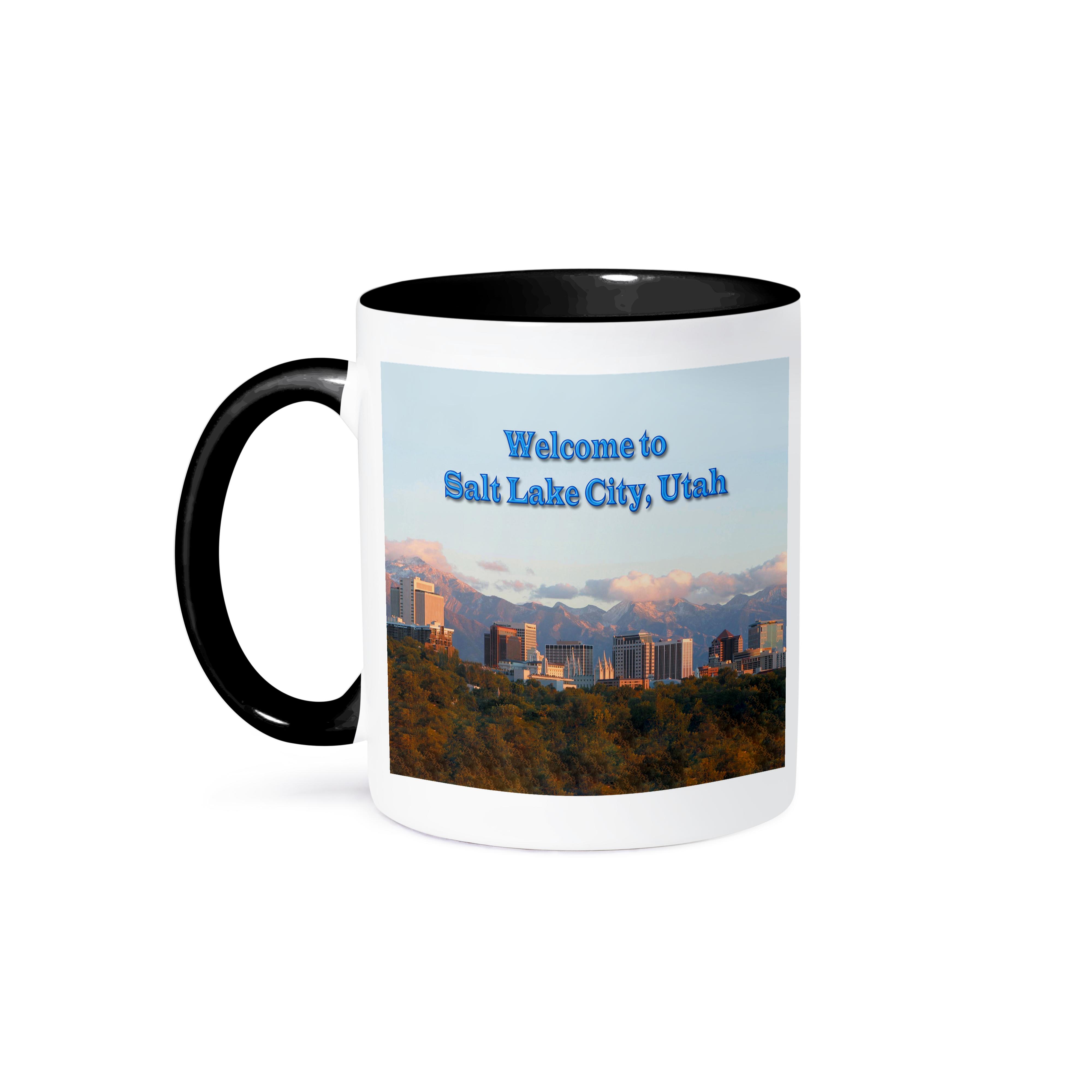 3dRose, Welcome to Salt Lake City Skyline, Tasse - Bild 15 von 99