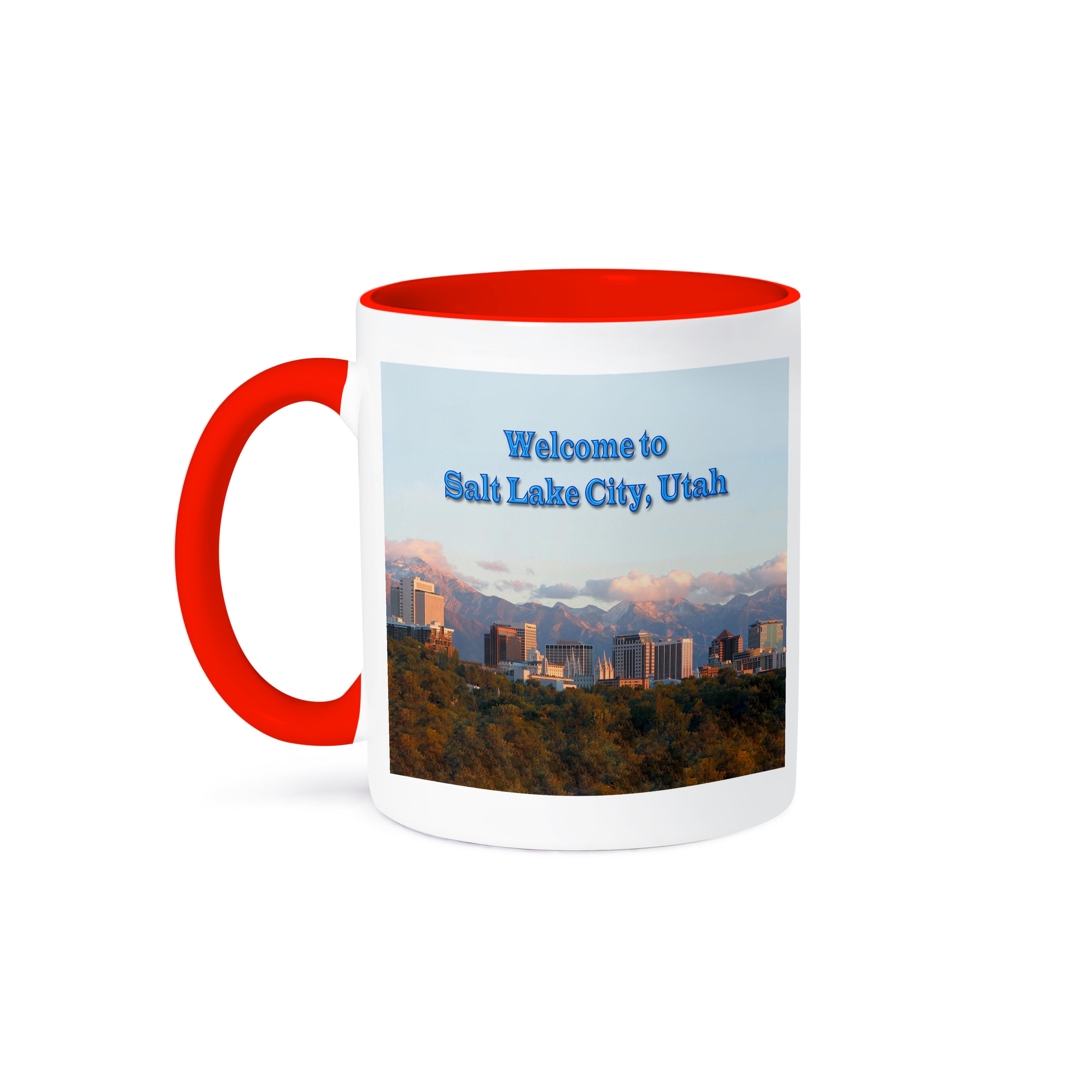 3dRose, Welcome to Salt Lake City Skyline, Tasse - Bild 8 von 99