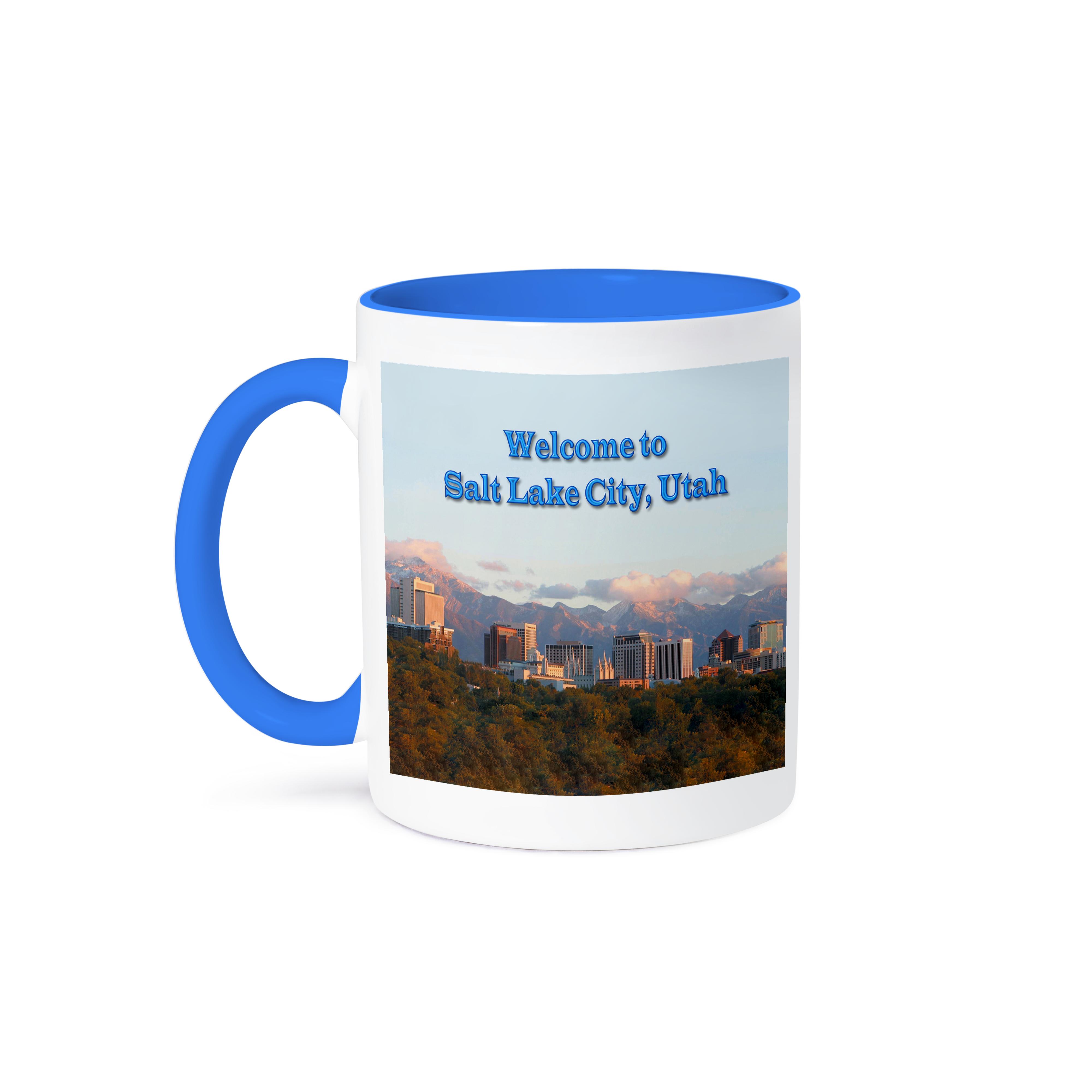 3dRose, Welcome to Salt Lake City Skyline, Tasse - Bild 50 von 99