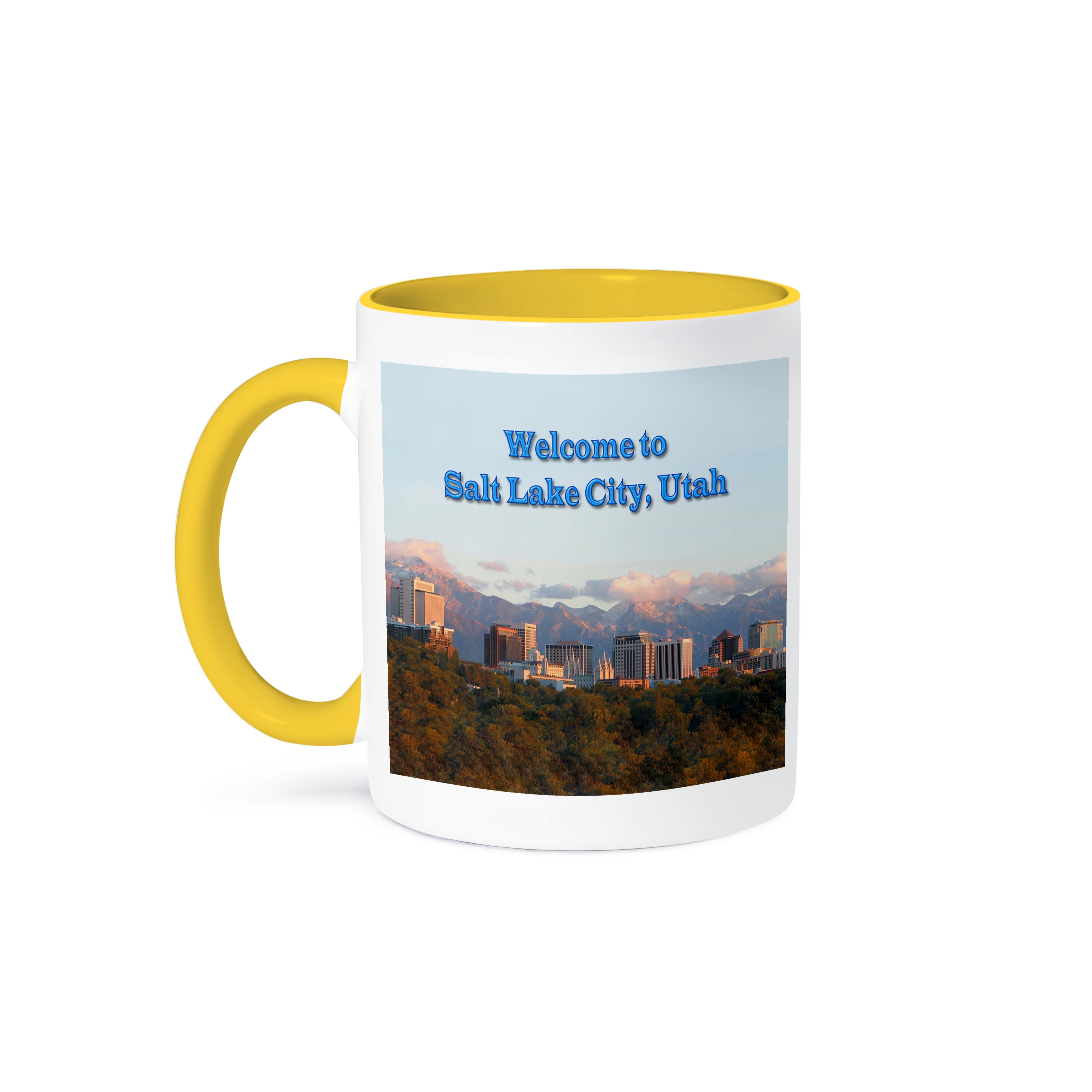 3dRose, Welcome to Salt Lake City Skyline, Tasse - Bild 36 von 99