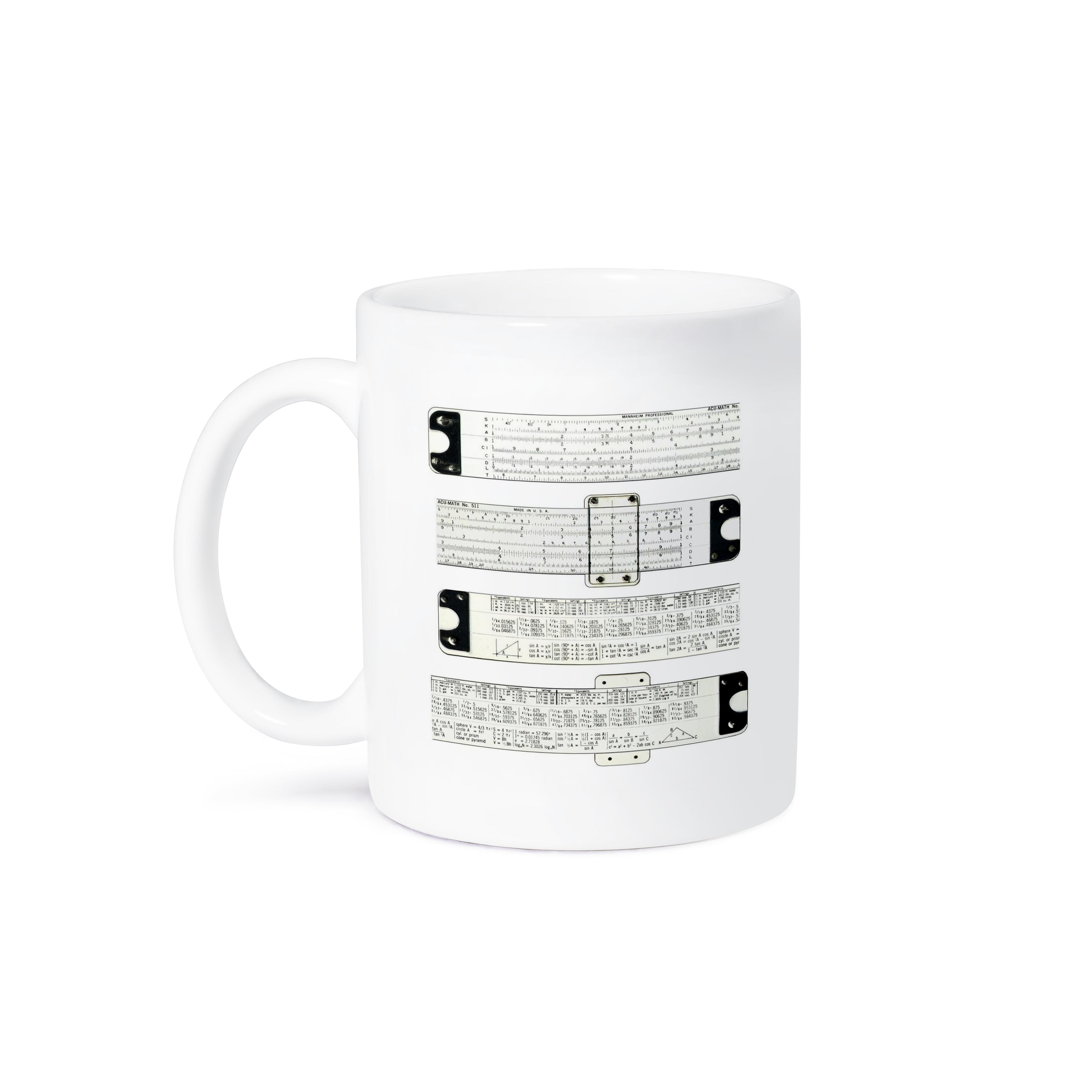 3dRose TNMPastPerfect Geeks - Slide Rules - Mugs (mug_157865)