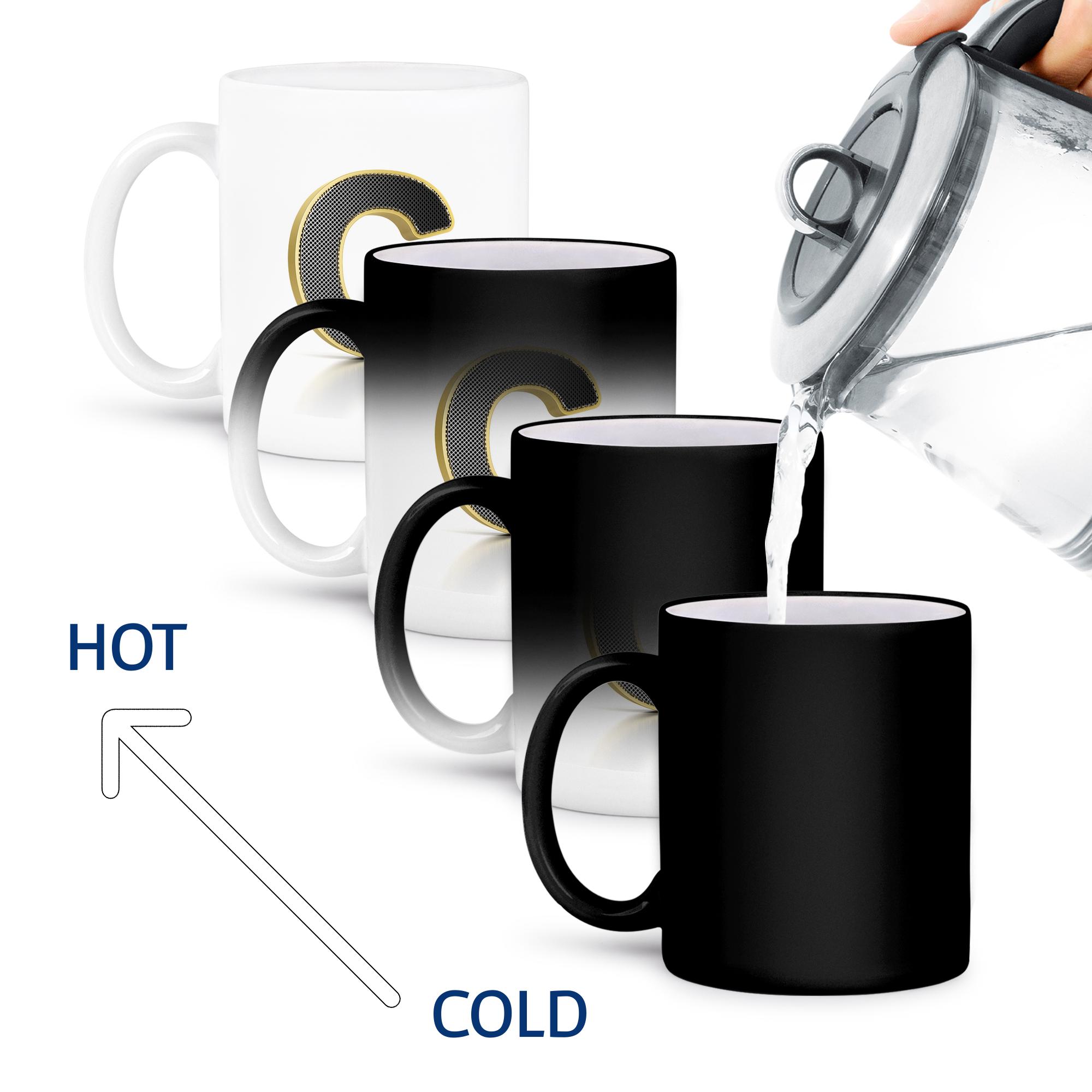 3dRose, Monogram letter G in golden metal with perforated front in gray, Mug - Bild 60 von 99
