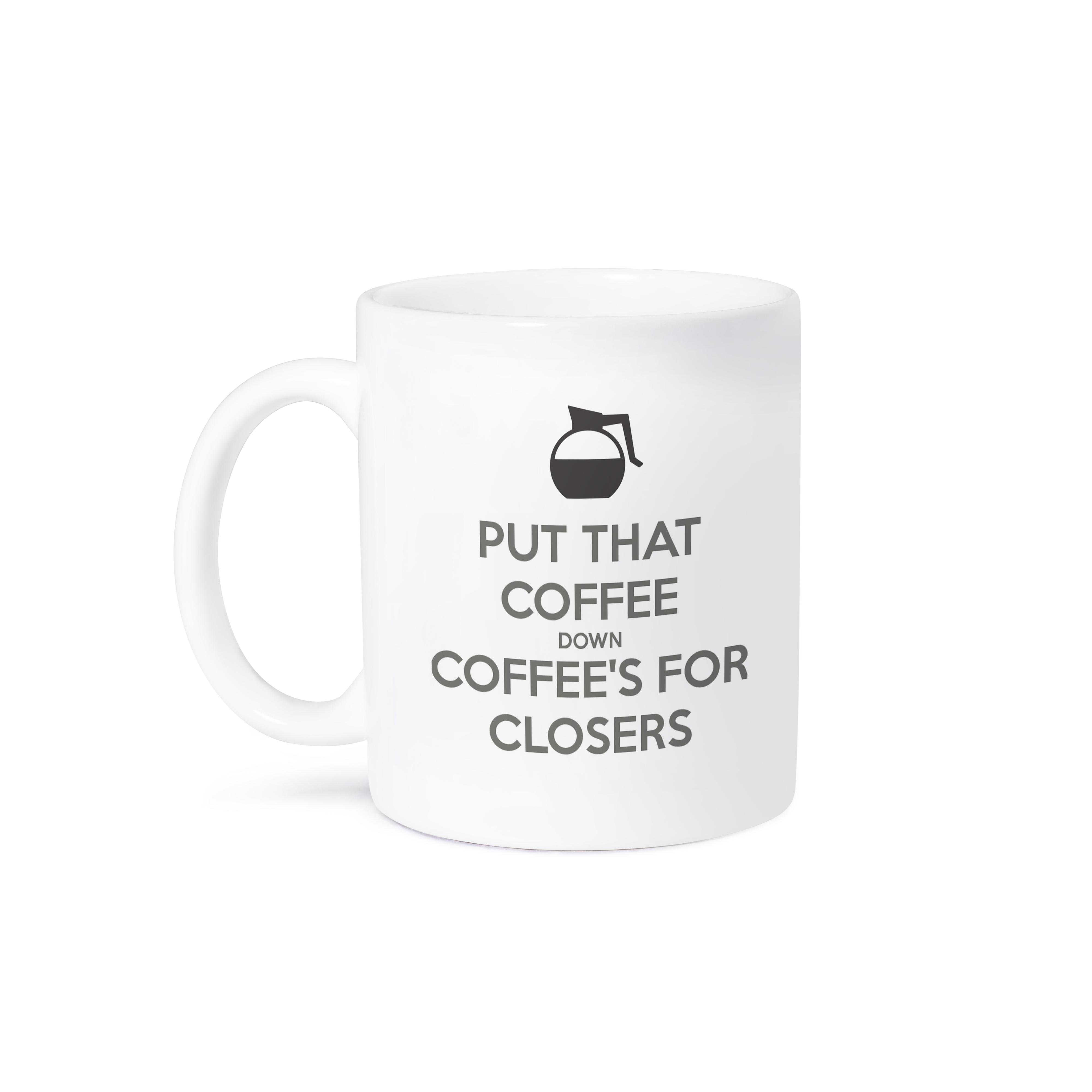 3dRose, Put that coffee down coffee’s for closers, Becher - Bild 29 von 99