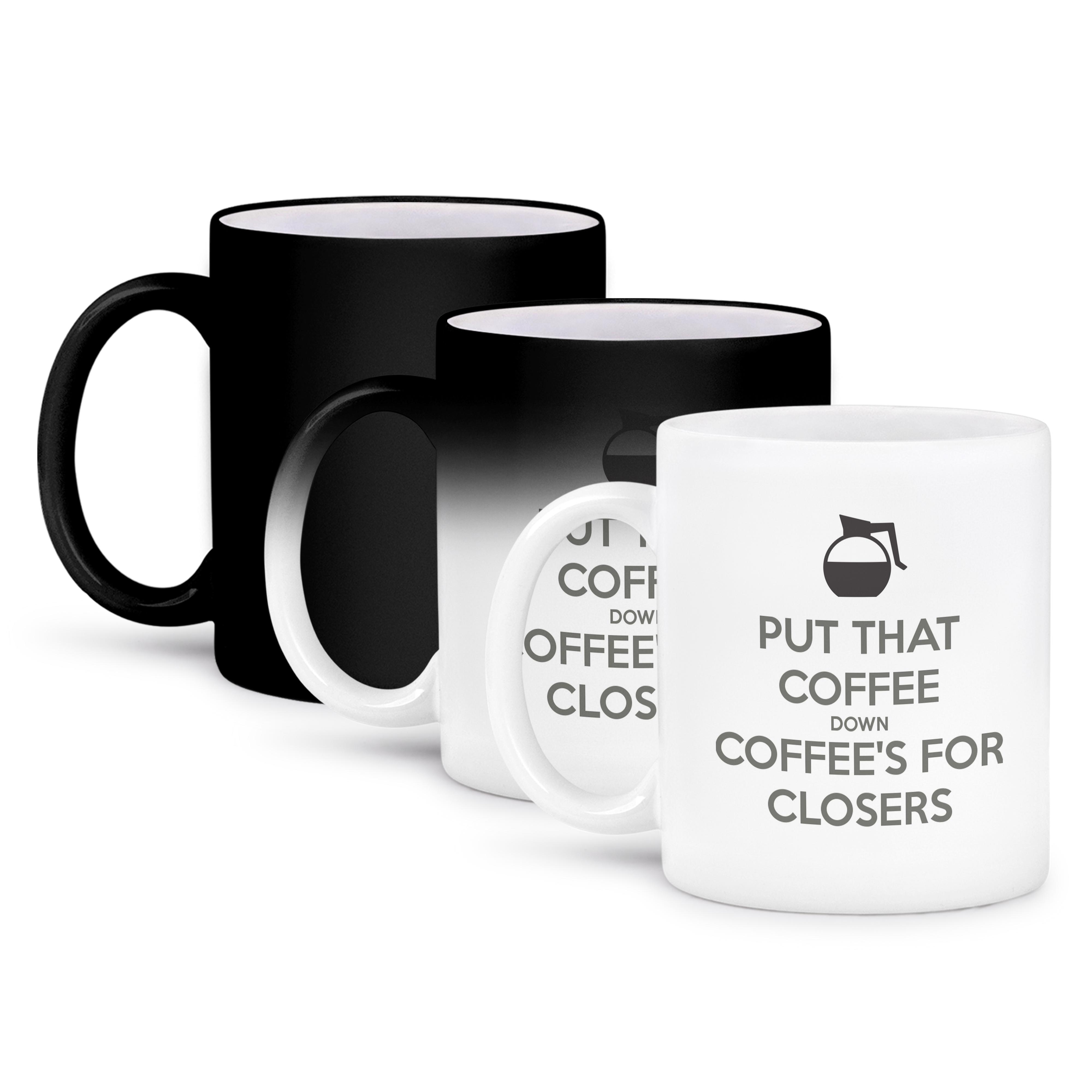 3dRose, Put that coffee down coffee’s for closers, Becher - Bild 57 von 99
