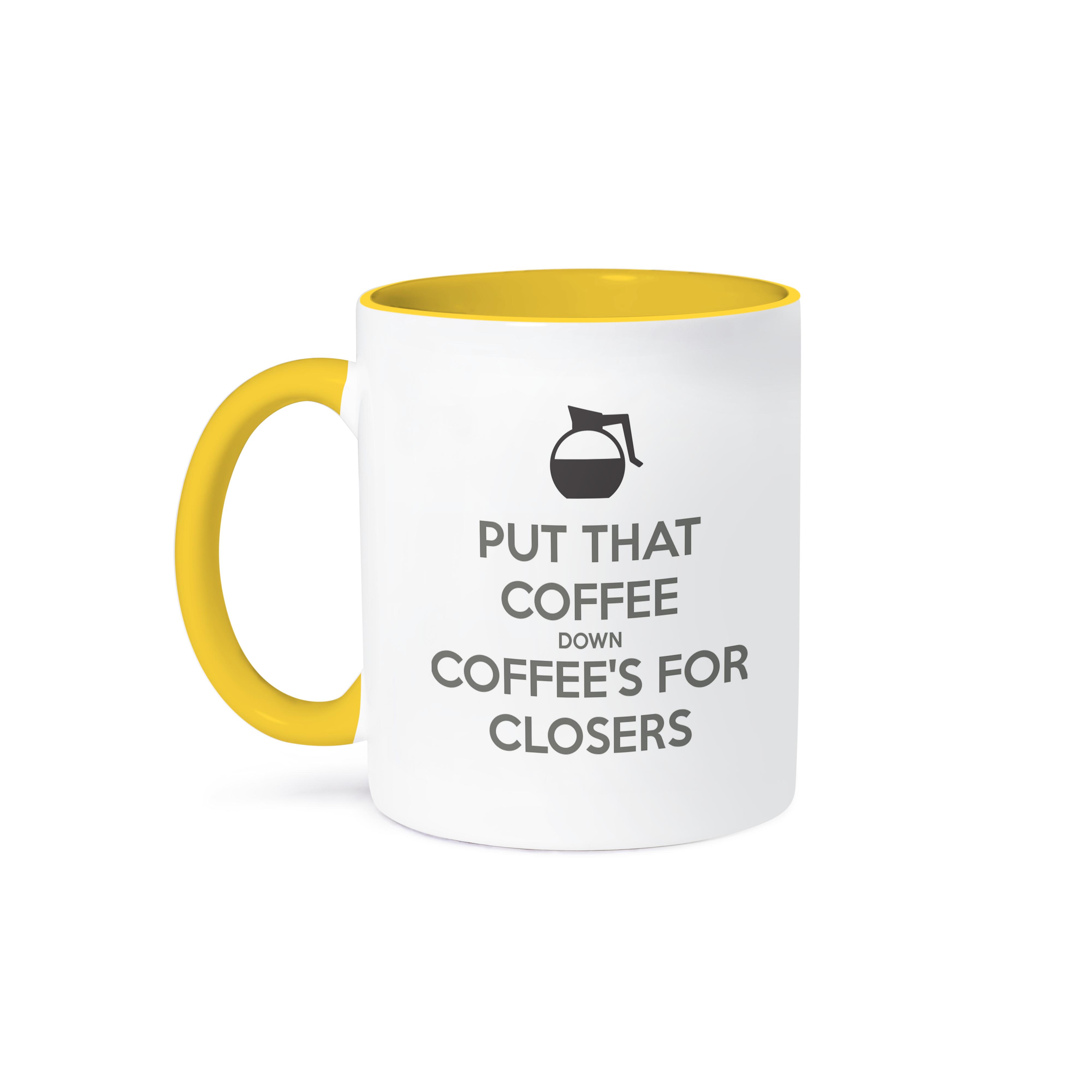 3dRose, Put that coffee down coffee’s for closers, Becher - Bild 36 von 99