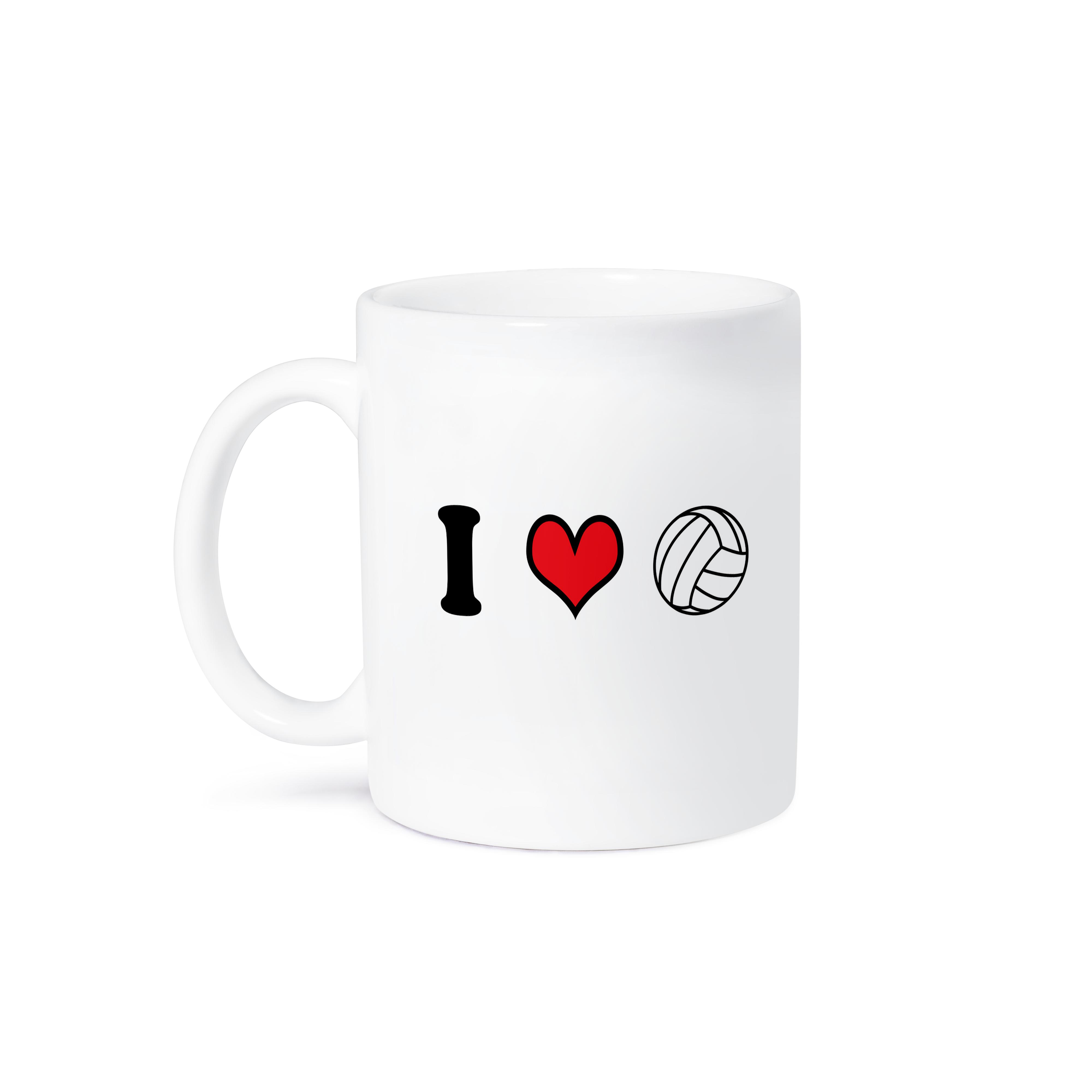 3dRose, I love Volleyball, Tasse - Bild 29 von 99