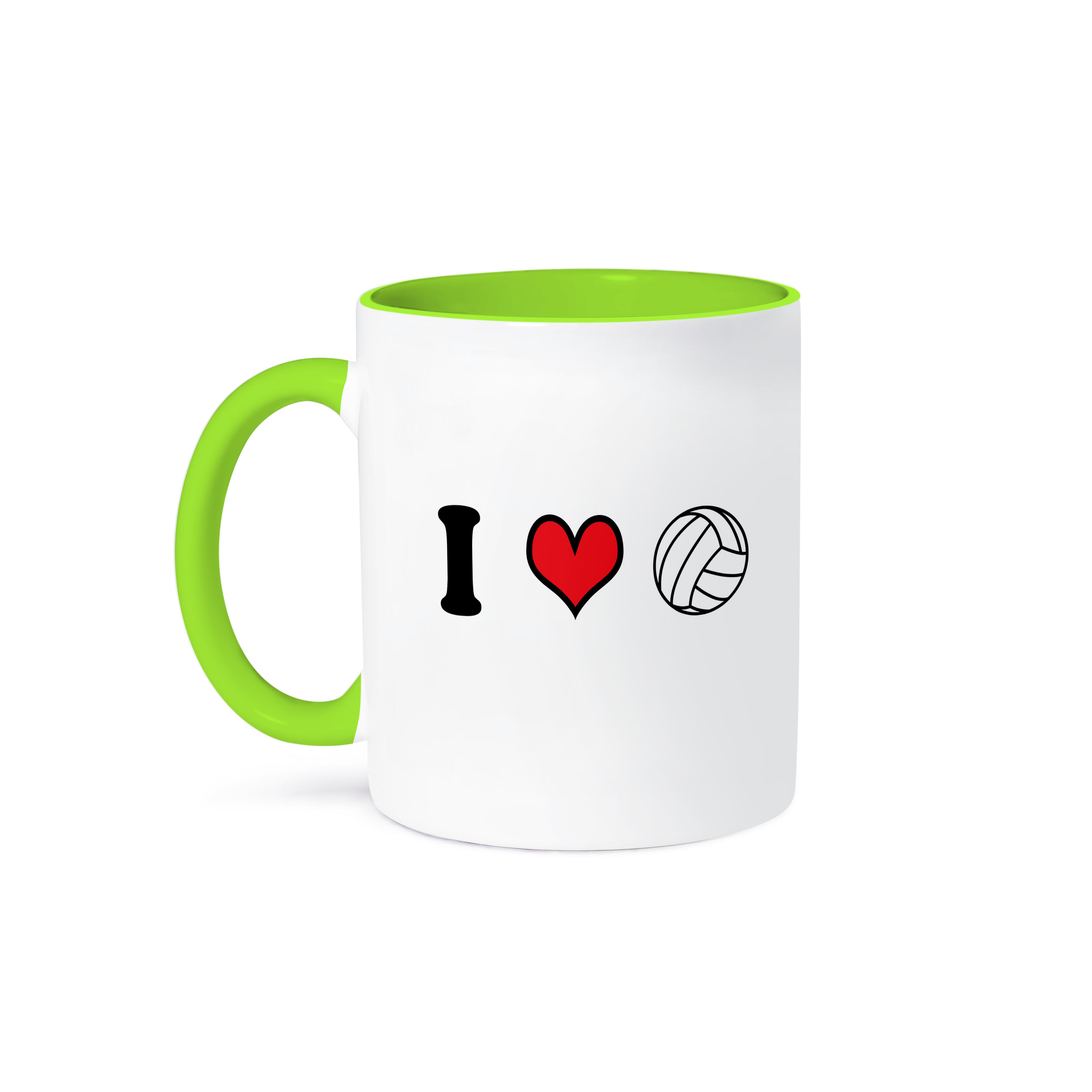 3dRose, I love Volleyball, Tasse - Bild 79 von 99
