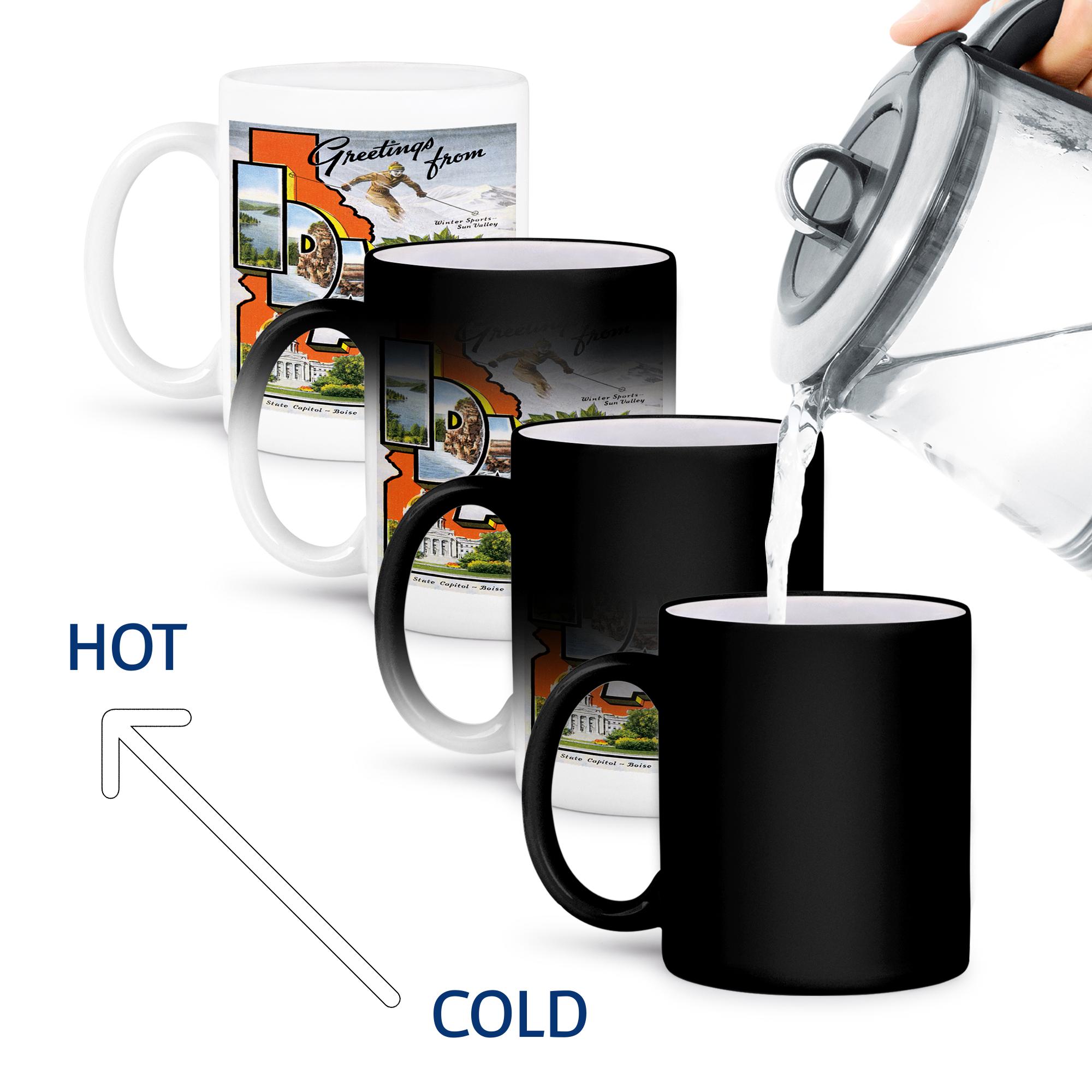 3dRose, Greetings from Idaho Sun Valley Boise with Scenes from the State, Mug - Picture 67 of 99