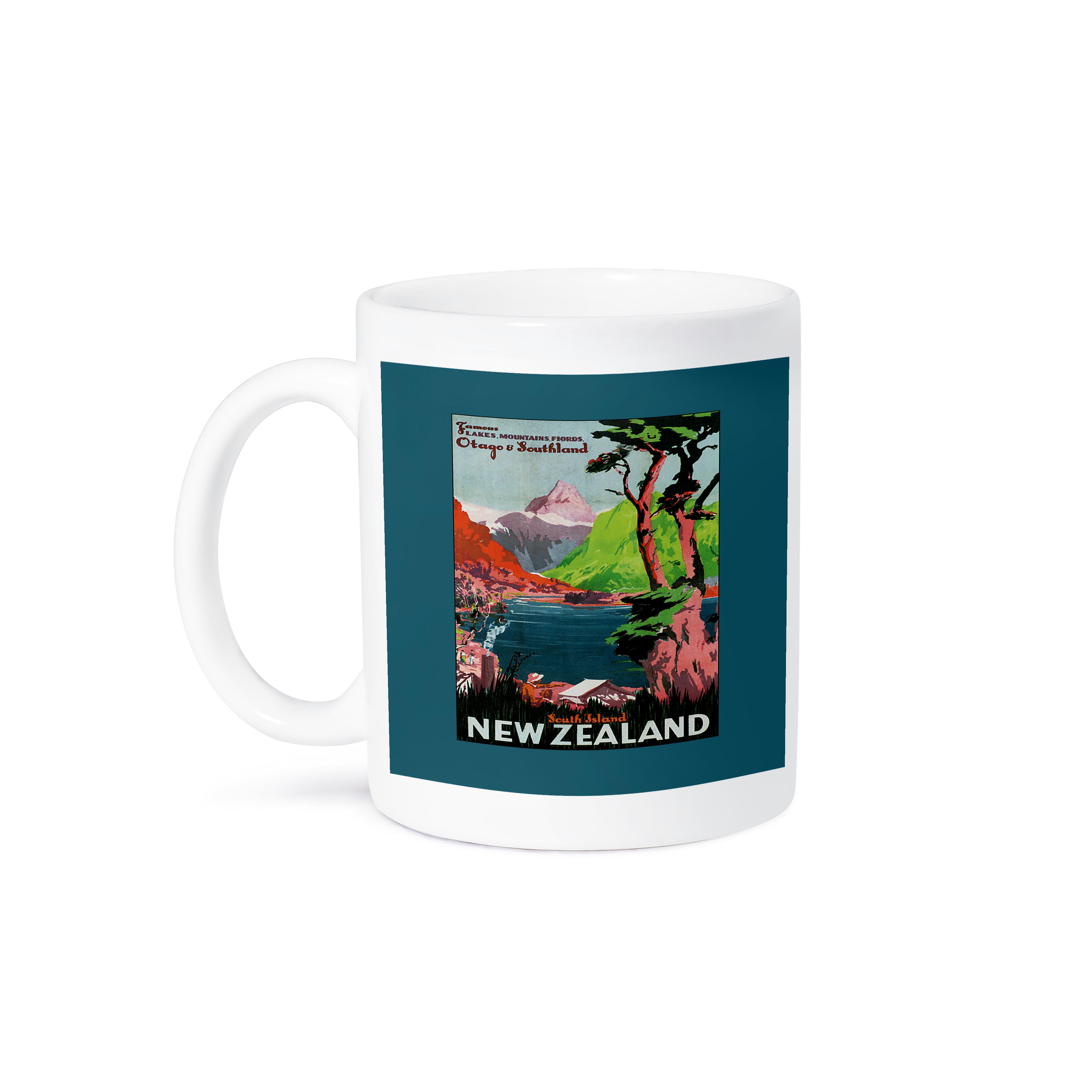 3dRose, New Zealand Famous Lakes, Mountains and Fjords Otago Southland, Mug - Picture 29 of 99