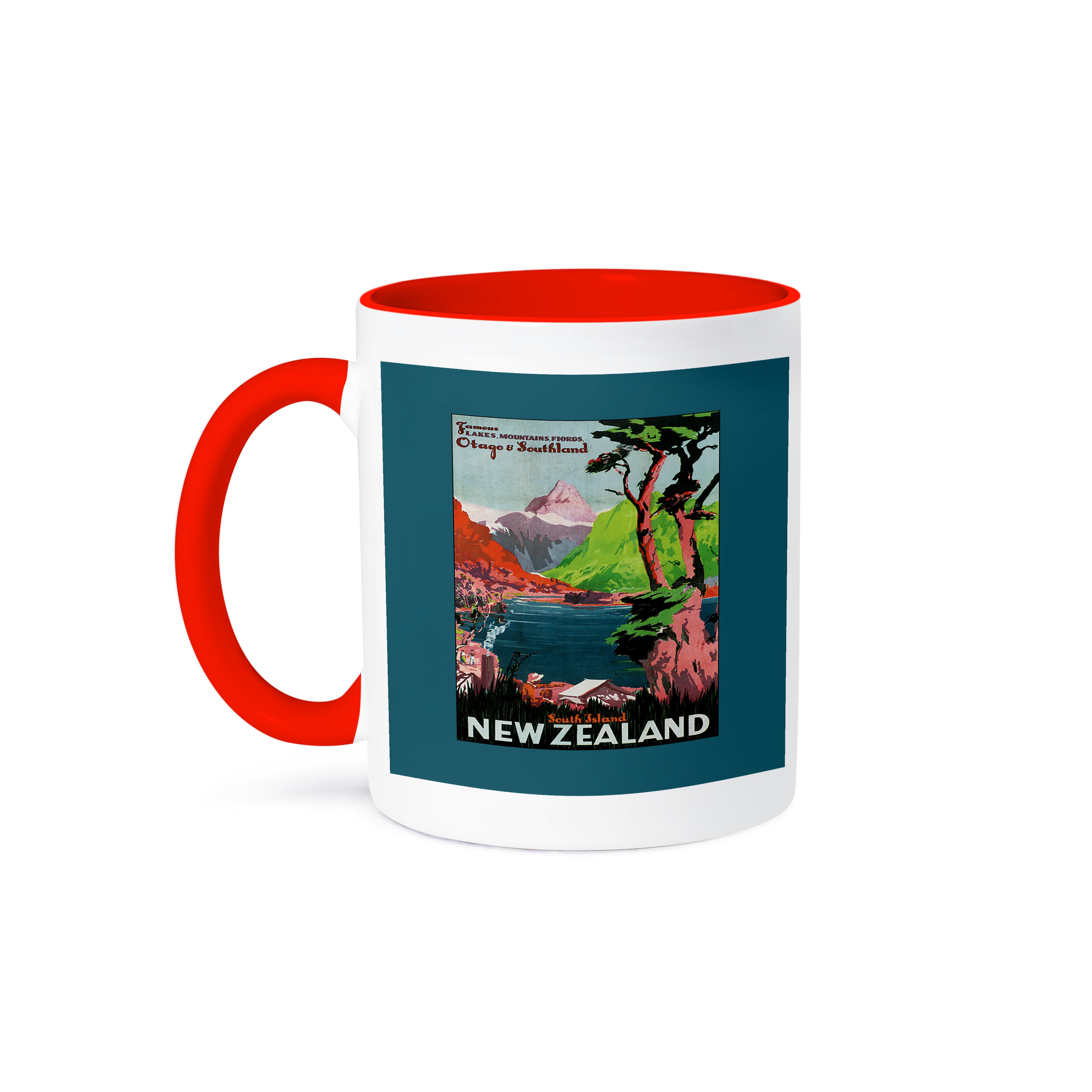 3dRose, New Zealand Famous Lakes, Mountains and Fjords Otago Southland, Mug - Picture 8 of 99